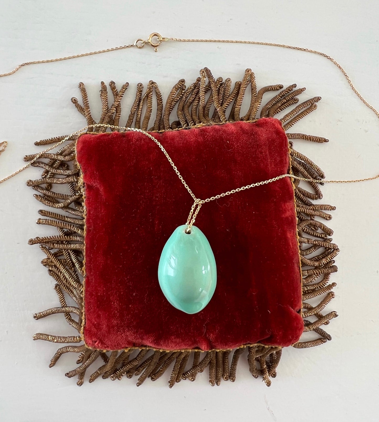 Necklace - Fine jewelry Collier MERCO lagoon