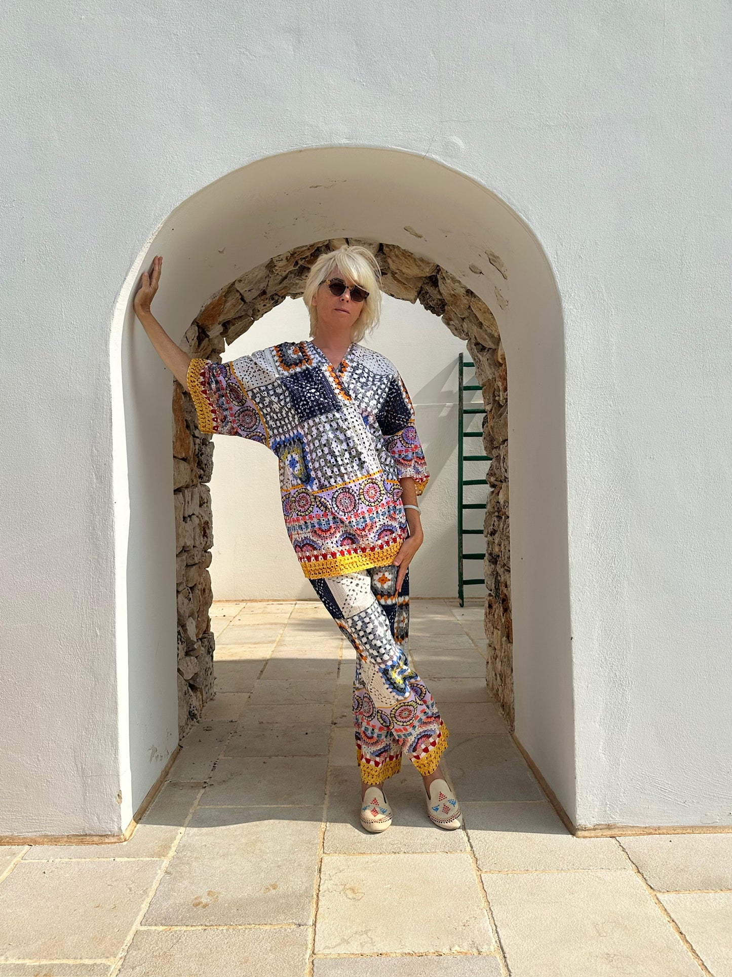 Kimono top - RENEE orange