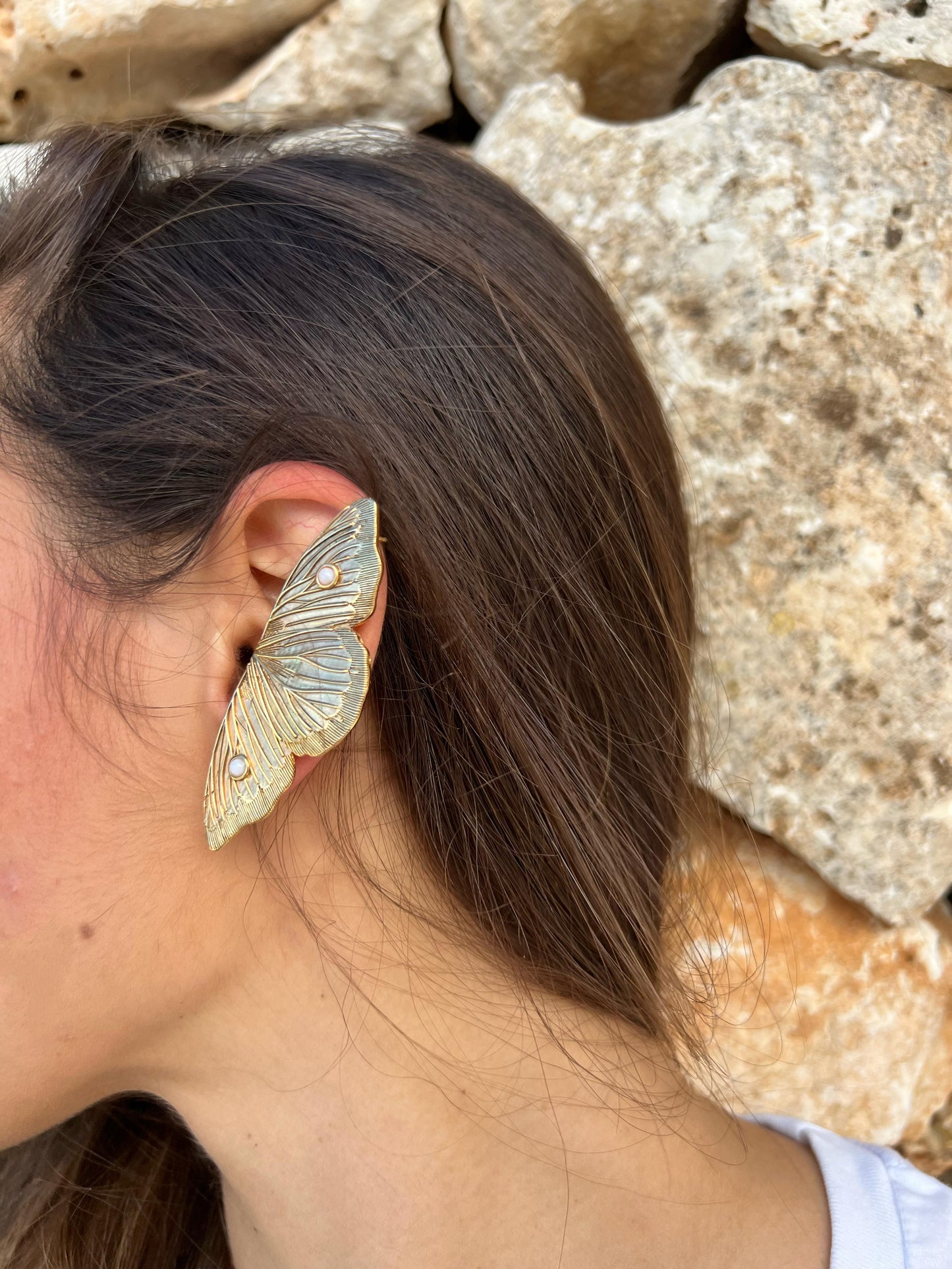 Earrings - Ginevra Agata (Per unit)
