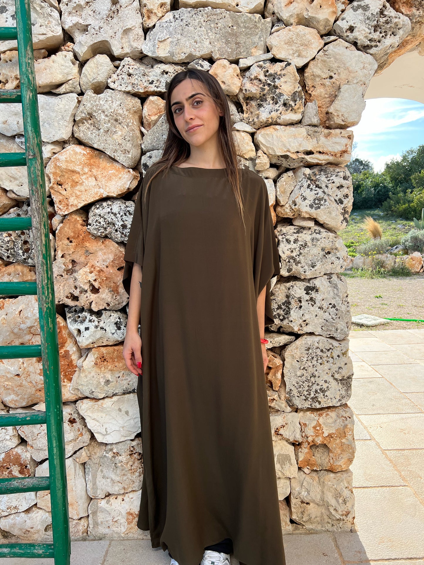 Dress - TANAGRA - Long / Bronze