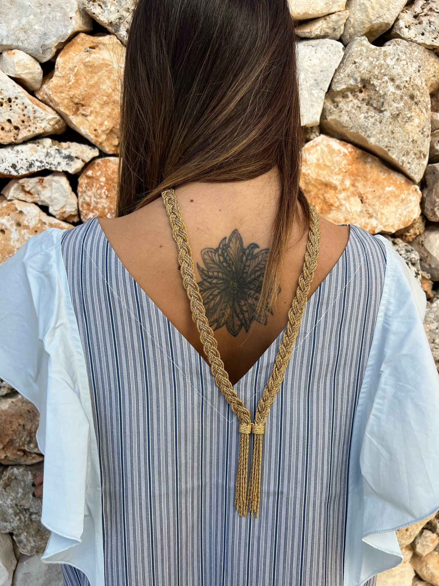 Necklace - MIKI SAUTOIR TRESSE (Long)