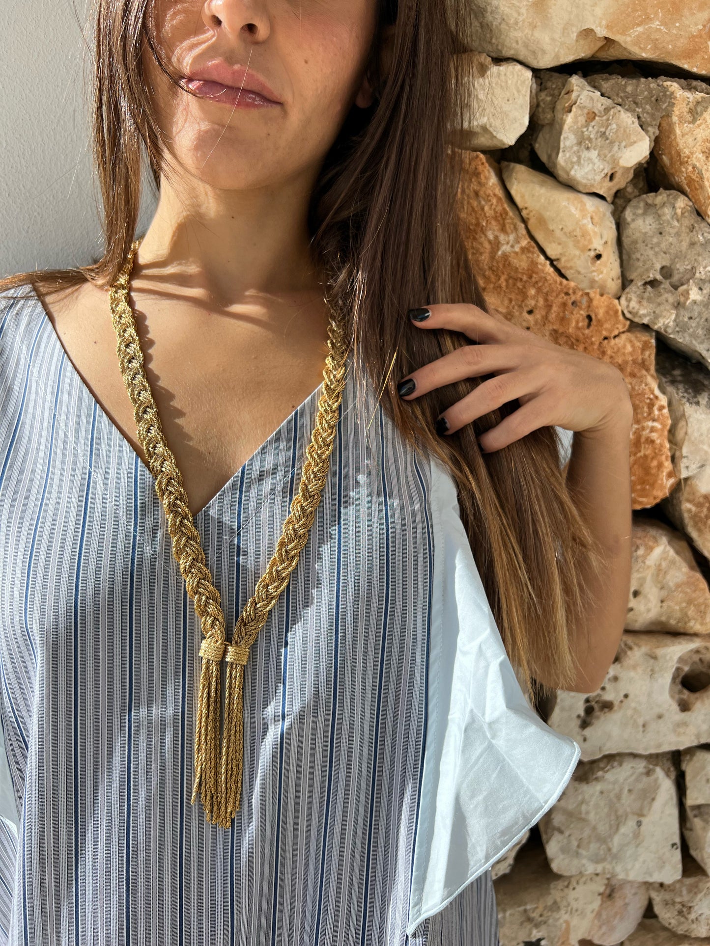 Necklace - MIKI SAUTOIR TRESSE (Long)