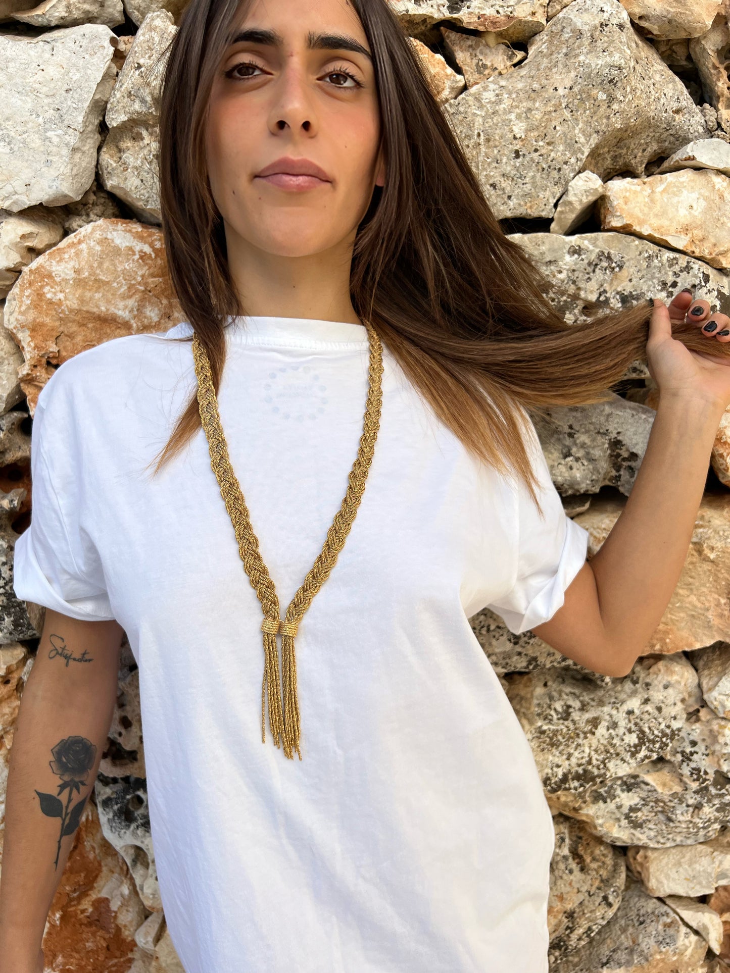 Necklace - MIKI SAUTOIR TRESSE (Long)