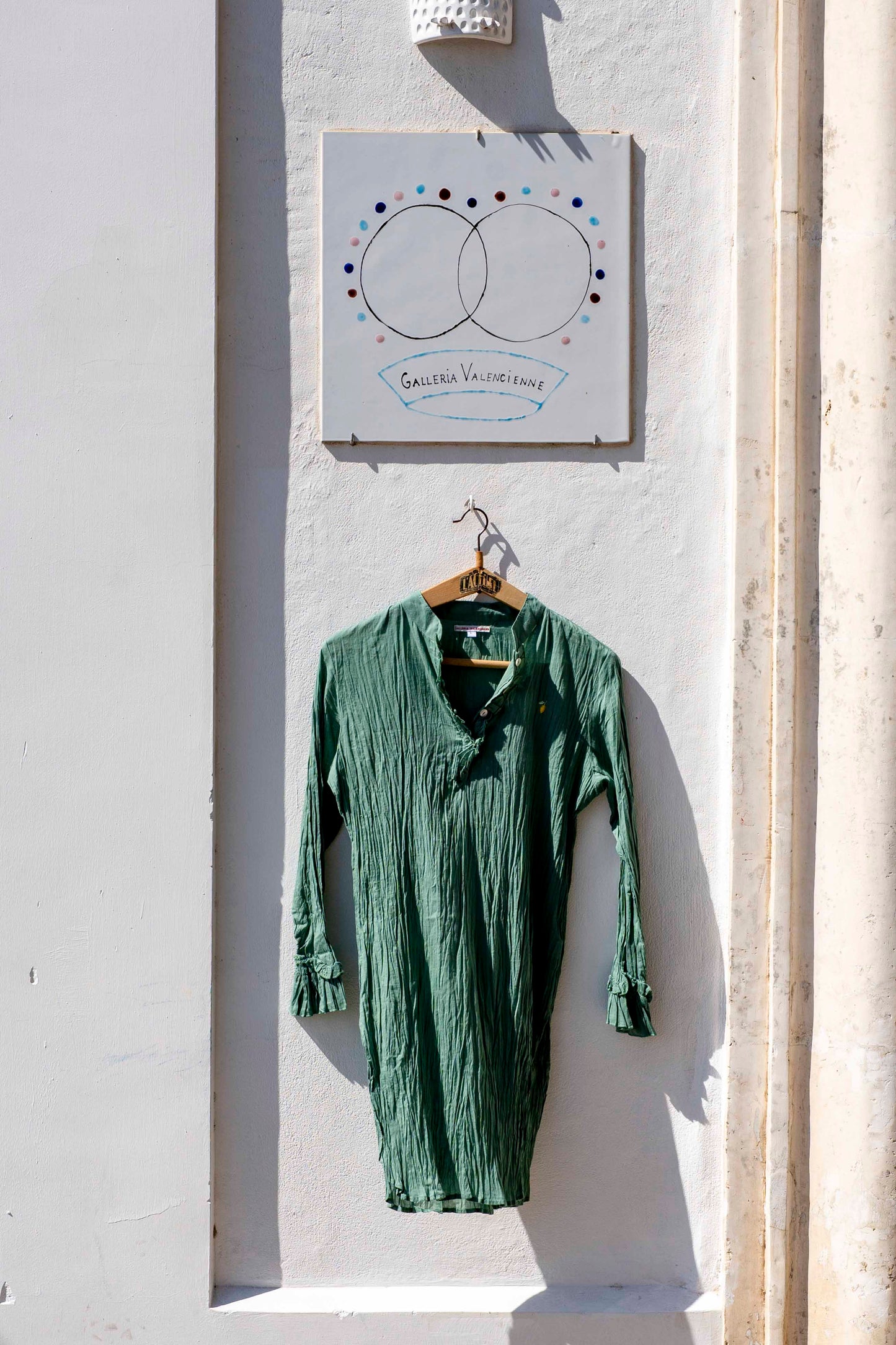 Shirts Women - Cotton Voile Tunic Green