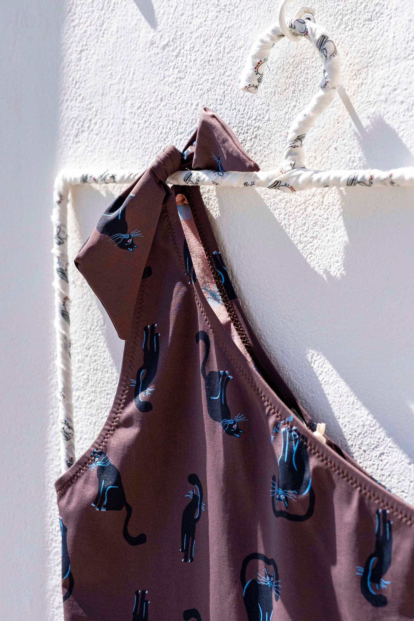 Maillot de bain - Maillot de bain Vic à une épaule Gatto Marrone