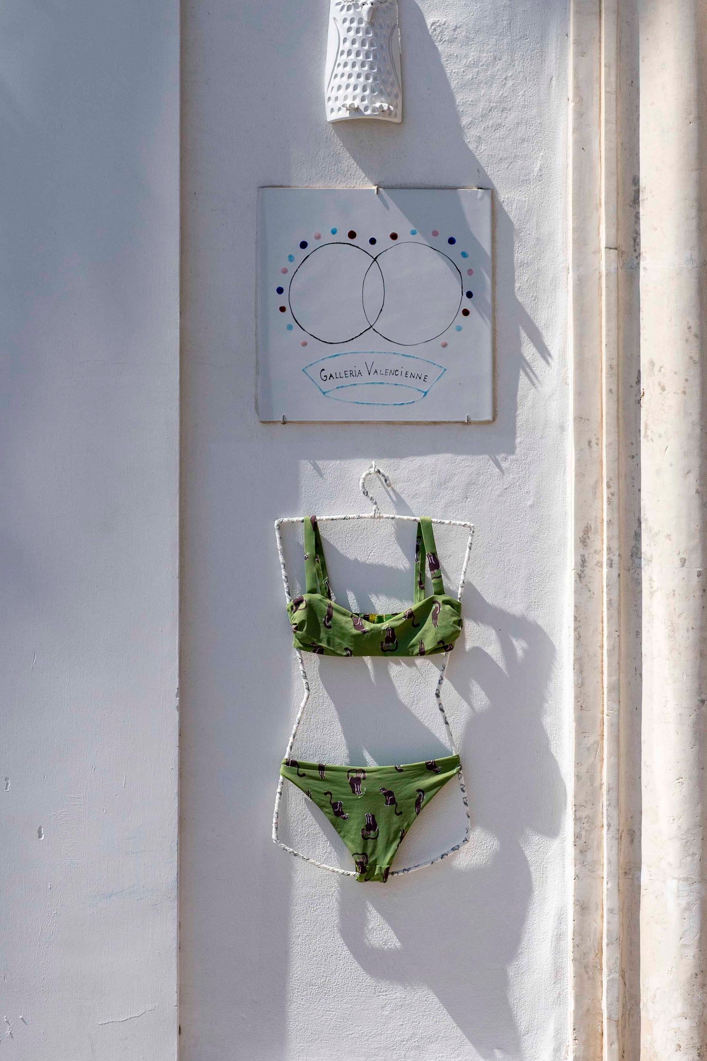 Maillot de bain - Maillot de bain bikini texturé Martina Gatto Vert