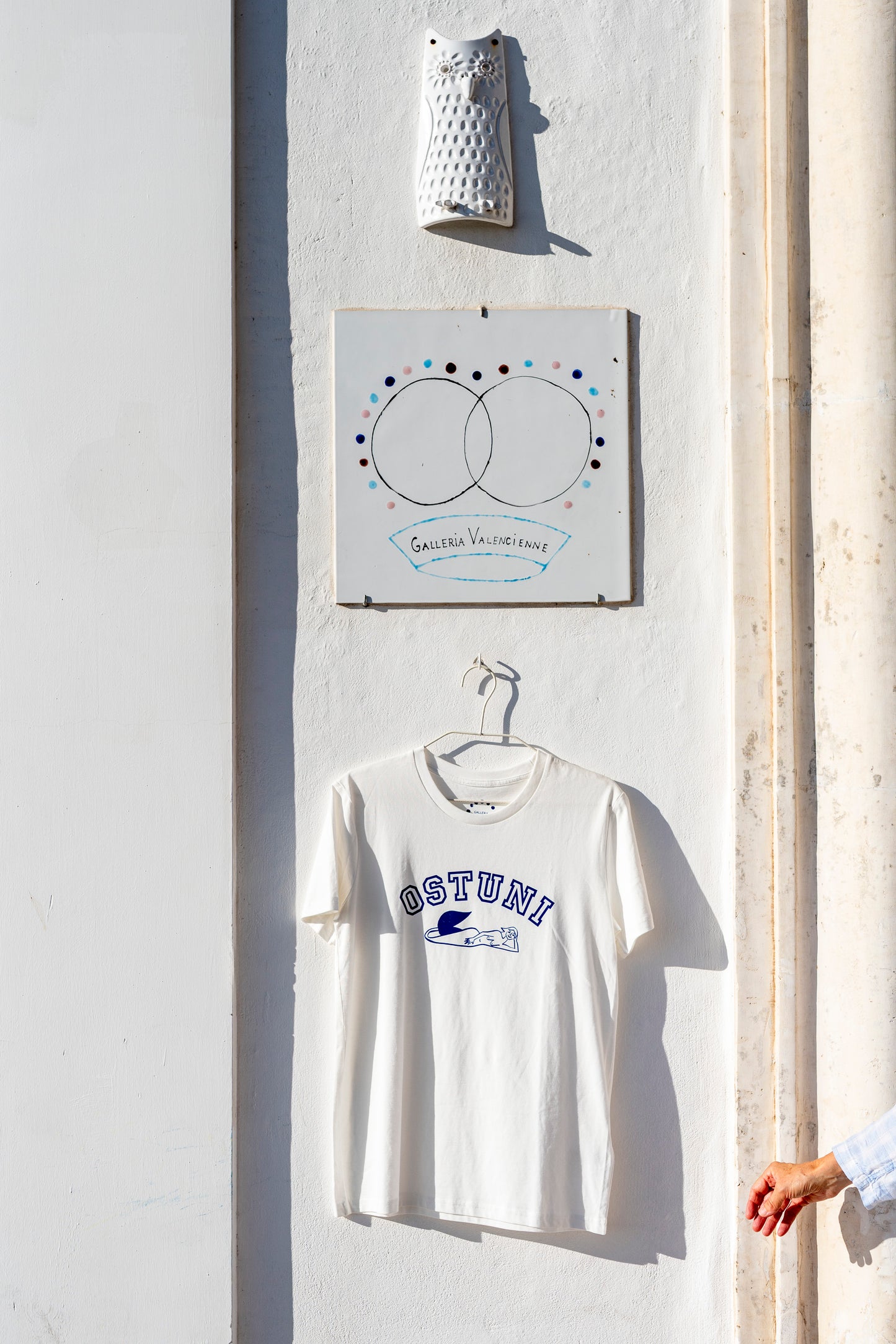 T-shirt Ostuni Sirena off-white