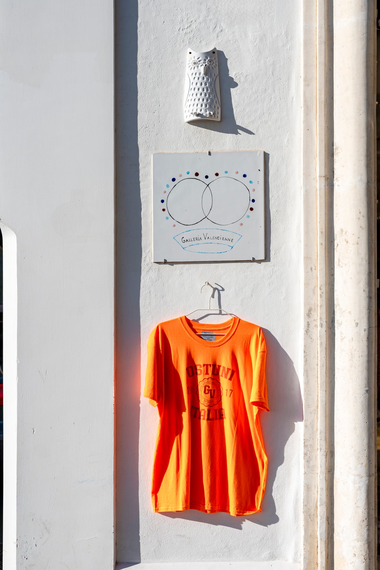 T-shirt - Orange Fluo Team Ostuni Unisex