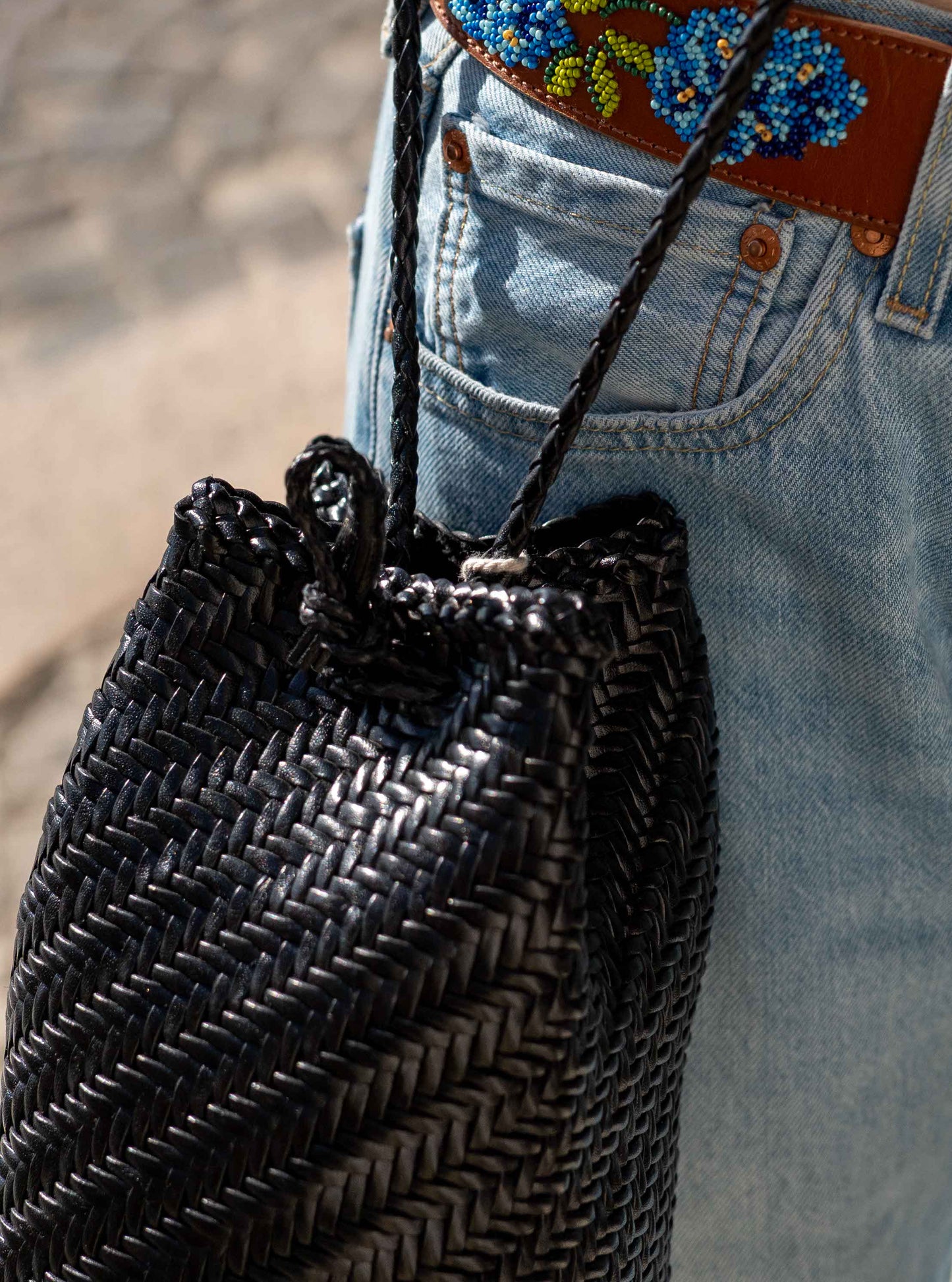 BAG - POMPOM Black