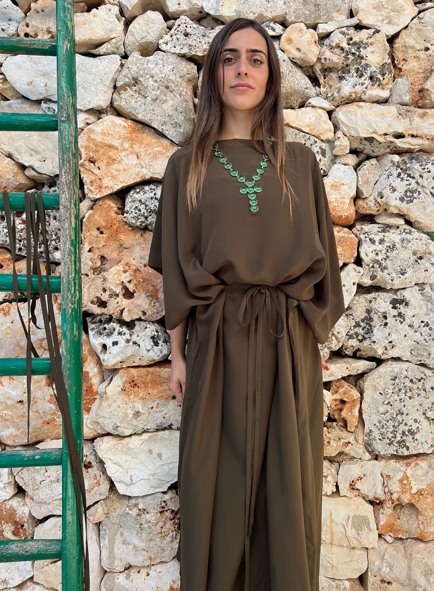 Dress - TANAGRA - Long / Bronze