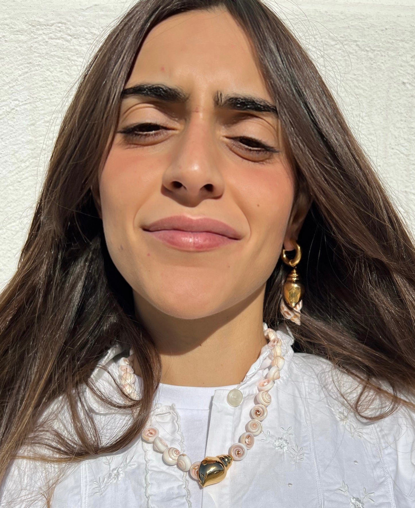 Earrings - Mismatch shell