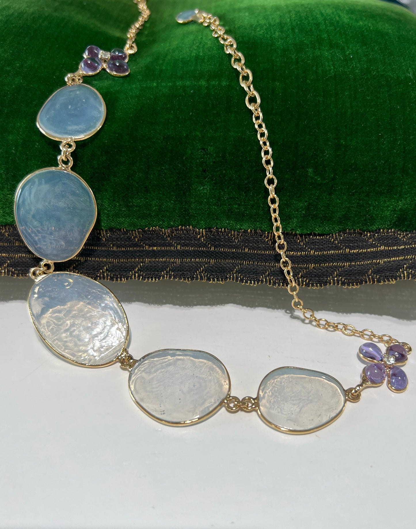 Necklace - Luna Opaline
