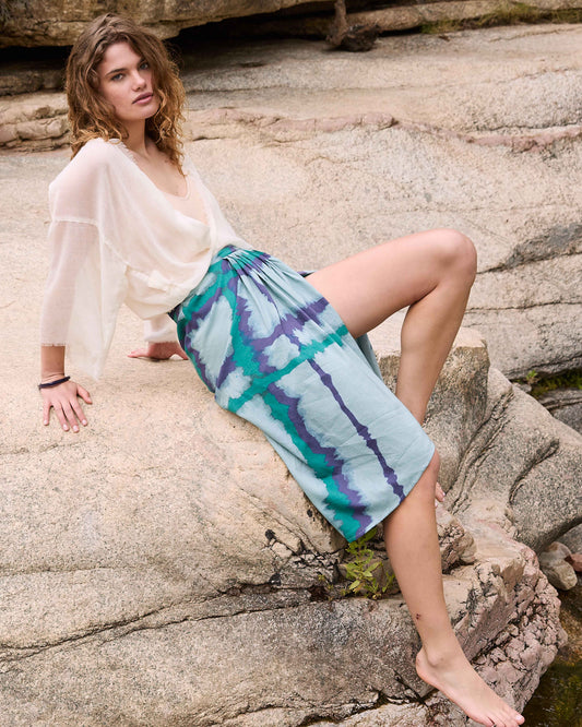 Jupe - Imprimé Combo Check Leonie Lagon