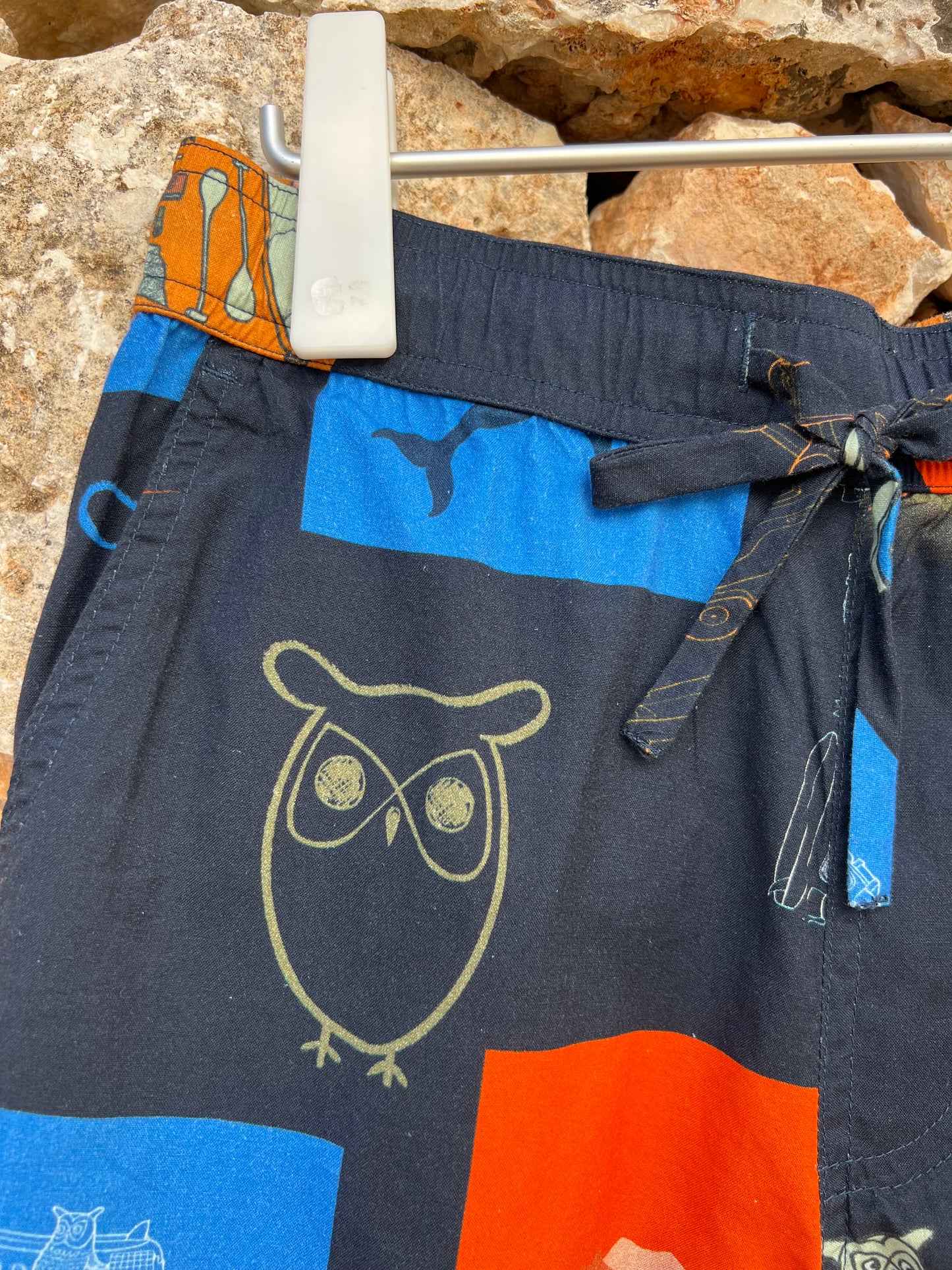 Short Men - KCA x Jonas Claesson Road Trip Print Blue