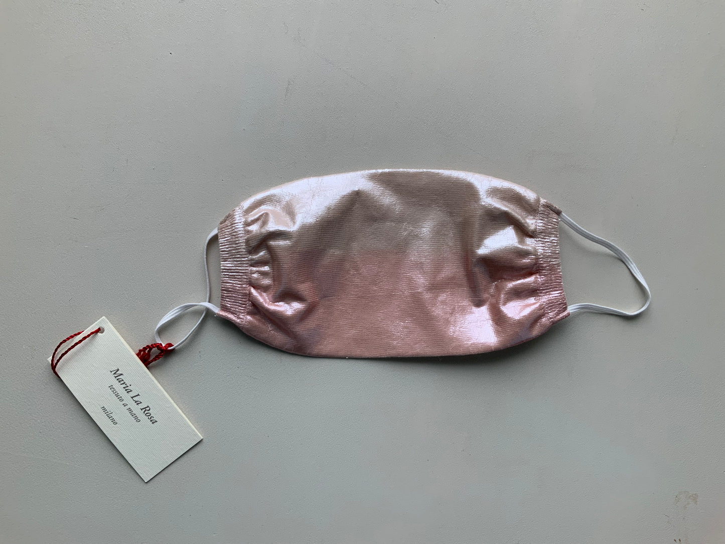 Laminated Mask - Tie & Dye pink
