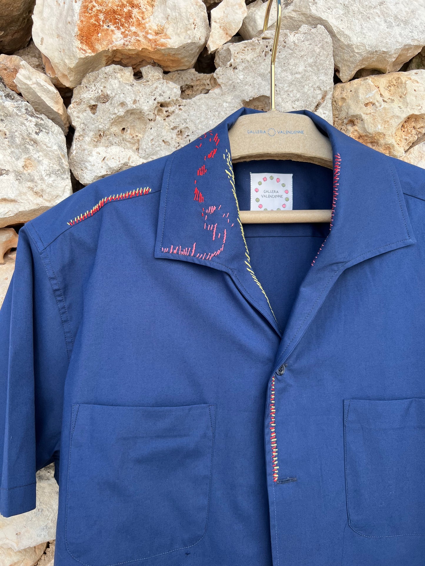 Shirt Men - Embroidered Total Eclipse