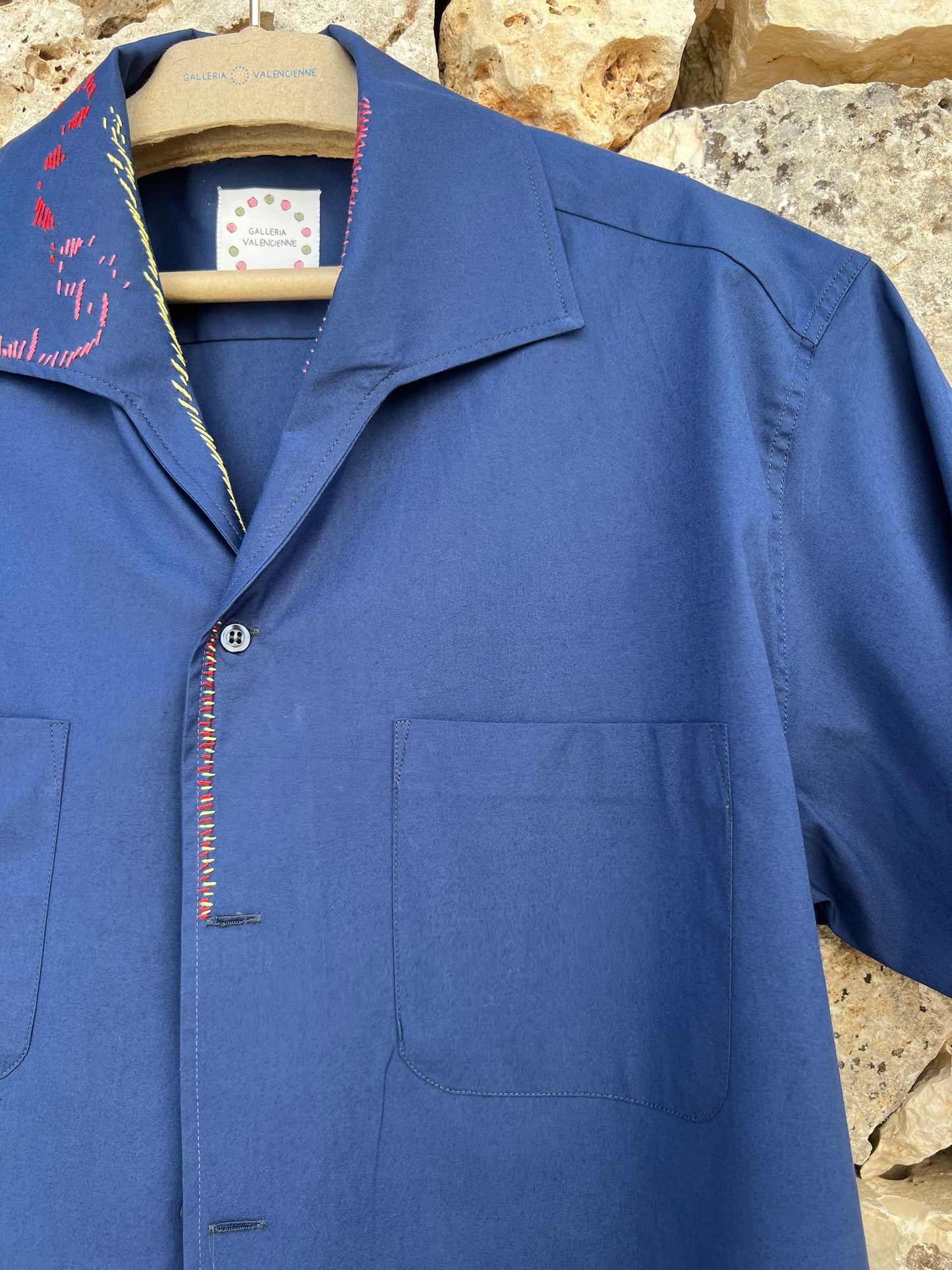 Shirt Men - Embroidered Total Eclipse
