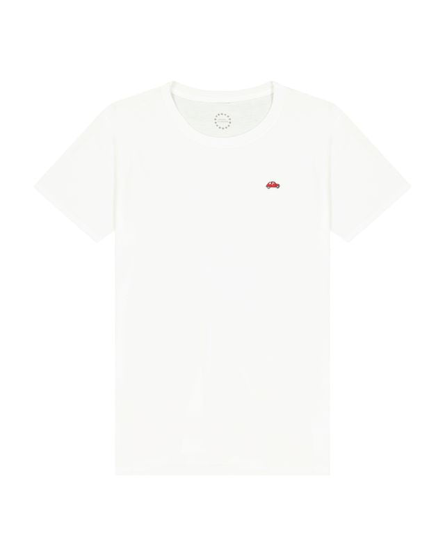 T-shirt - White Italian Red car Unisex