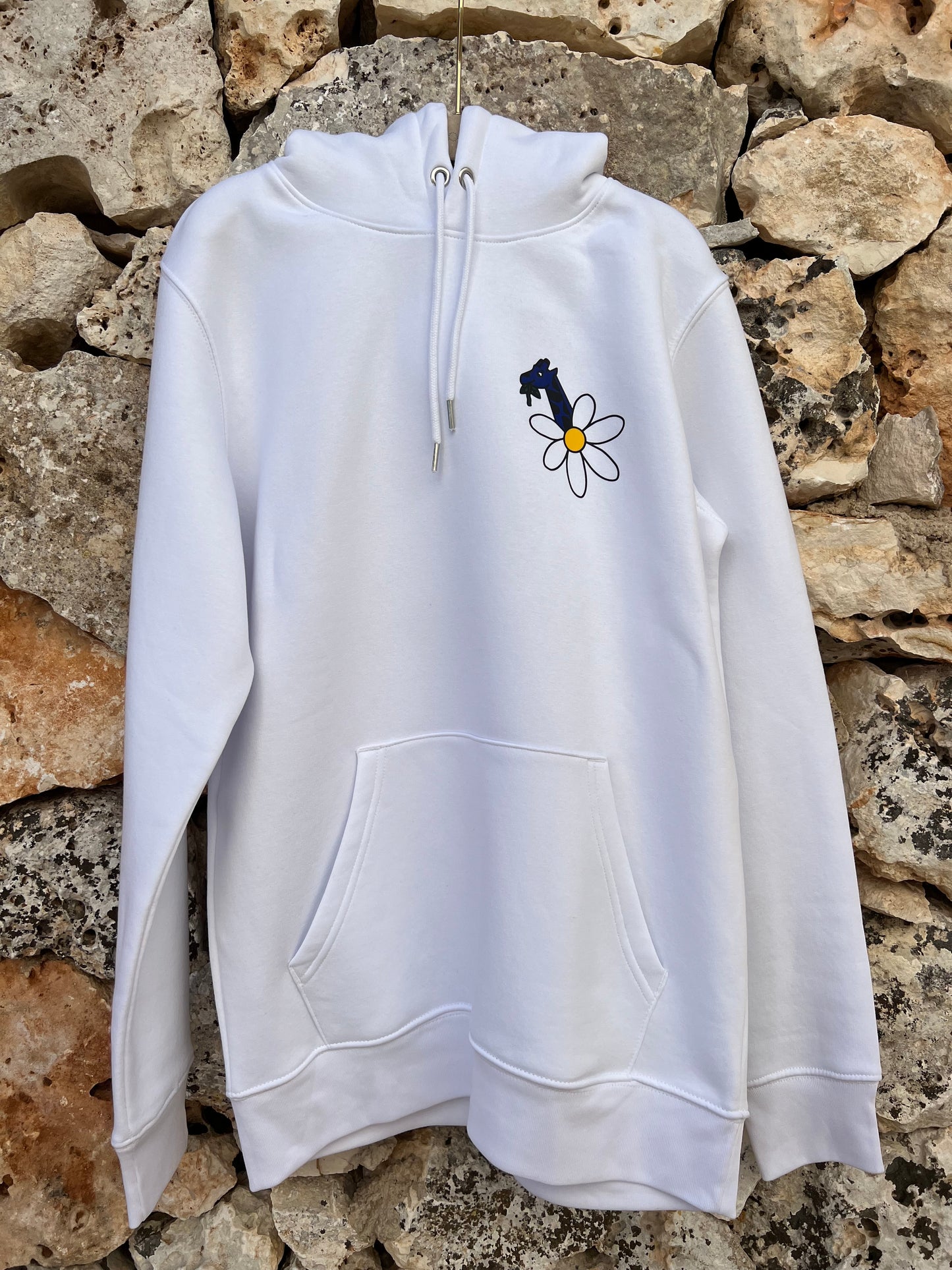 Hoodie - White Protect the Giraffes