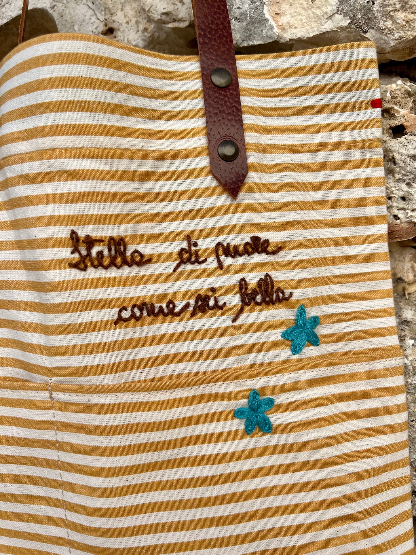 Bag - La ‘Pratica’ Bag With Leather Strap