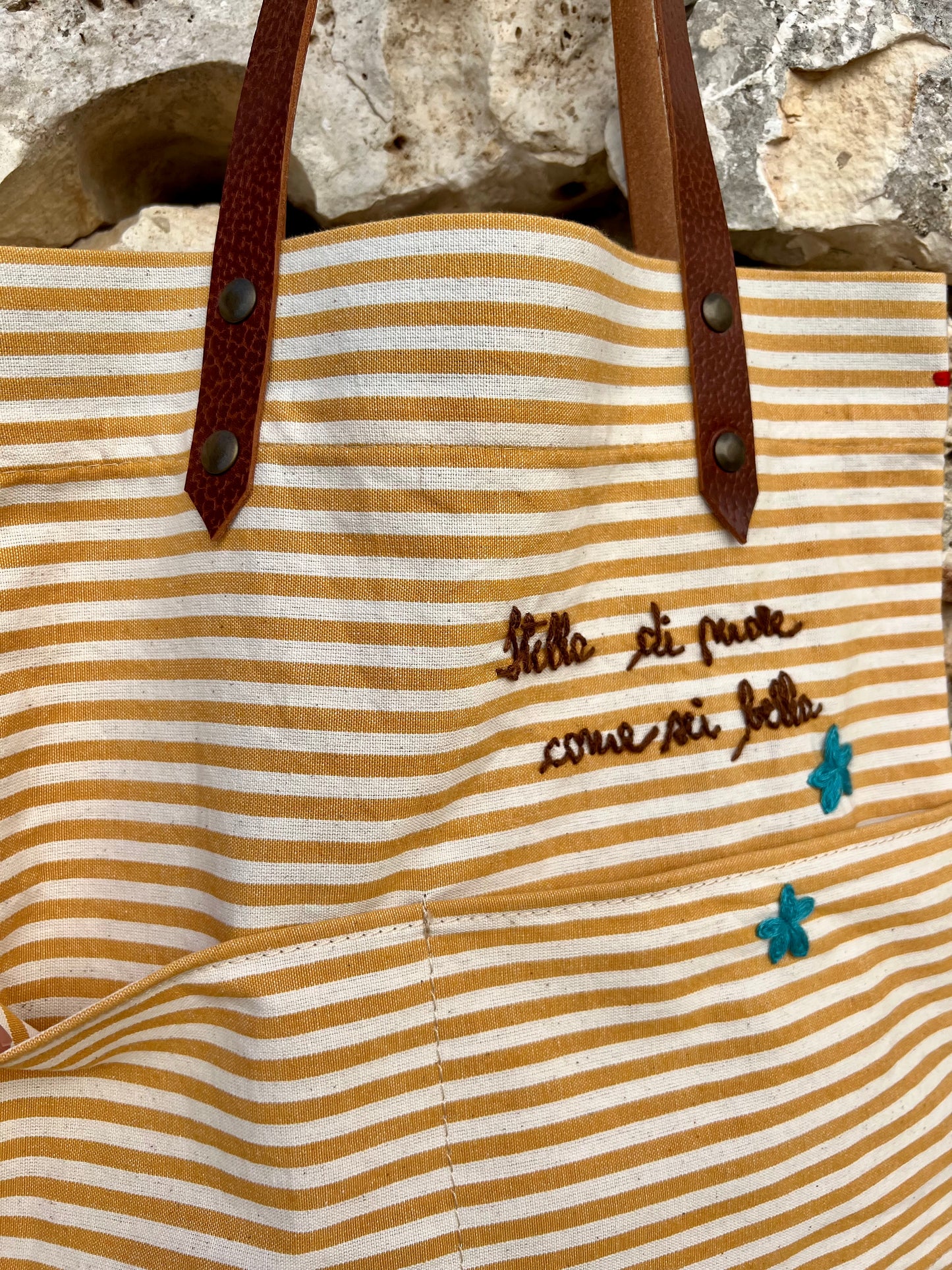 Bag - La ‘Pratica’ Bag With Leather Strap