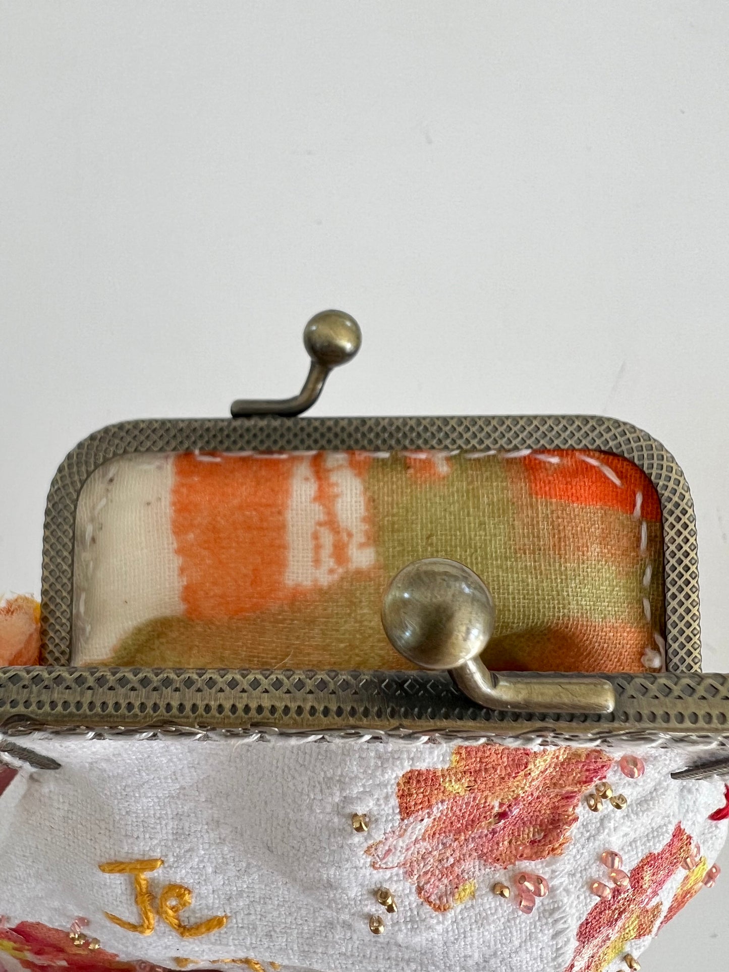 The Purse - "Je m’en fou" Orange/yellow