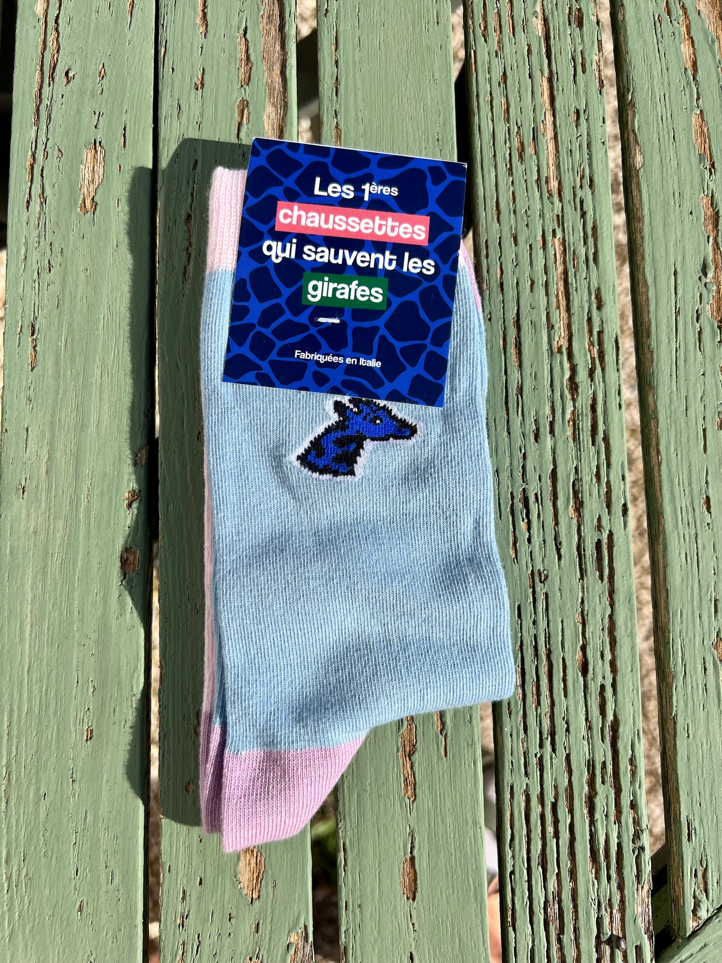Socks - Giraffe Pastel