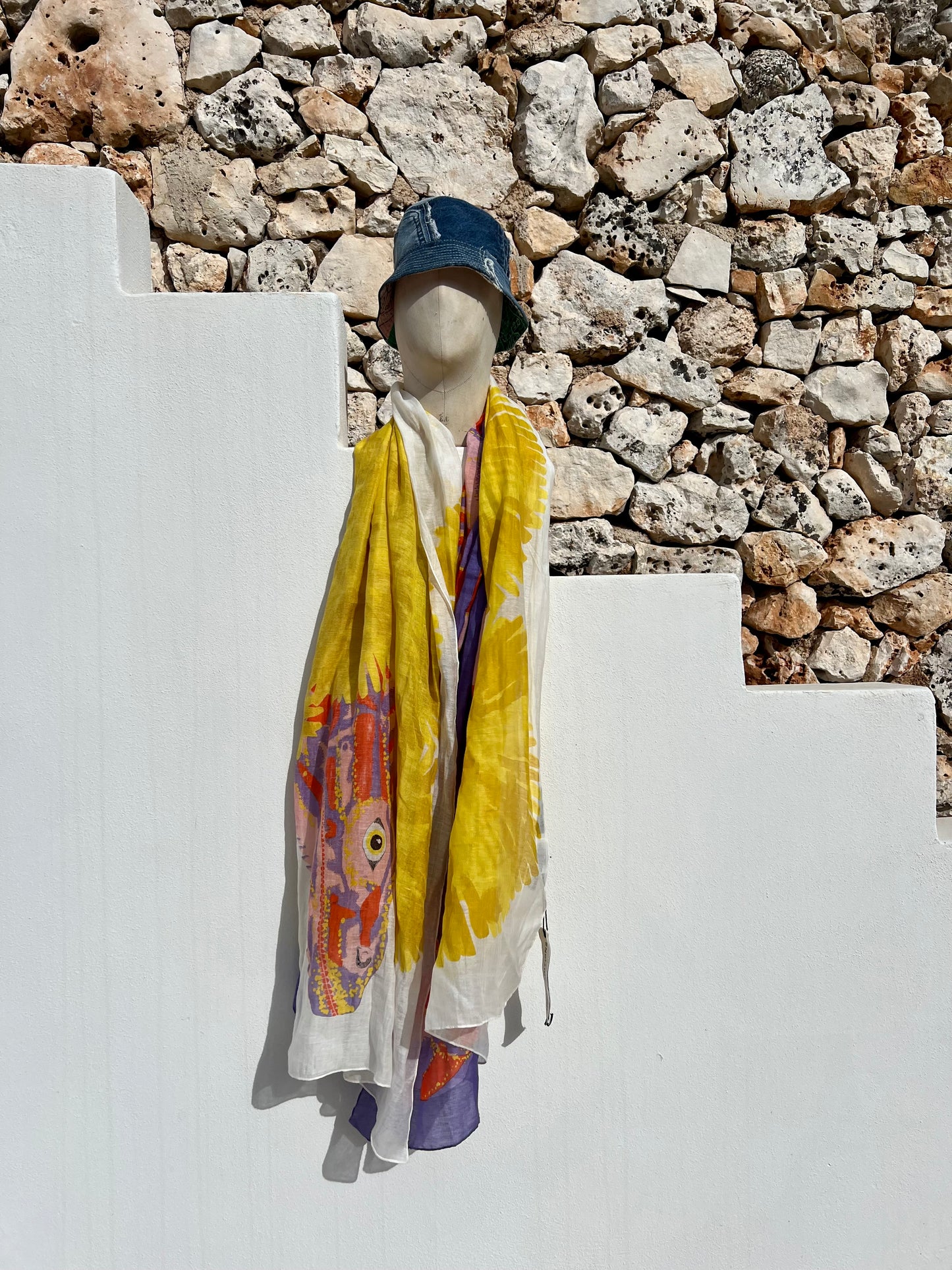 Scarf - 100 Komodo Yellow