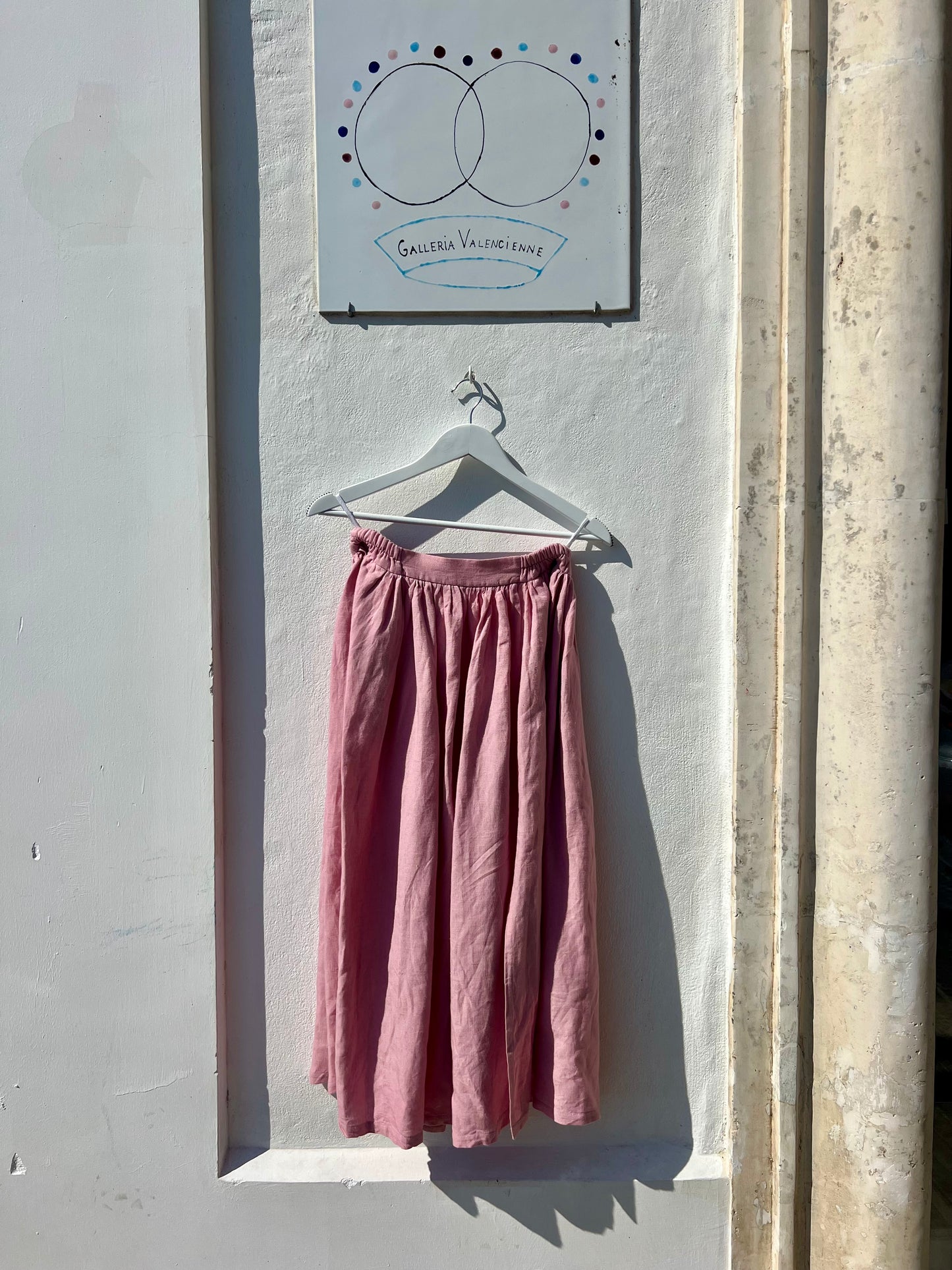 Robe - Ensemble hibou haut et jupe rose