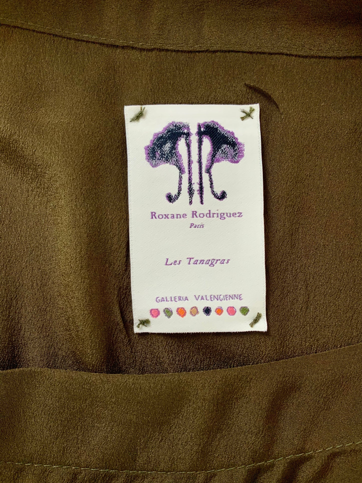 Dress - TANAGRA - Long / Bronze