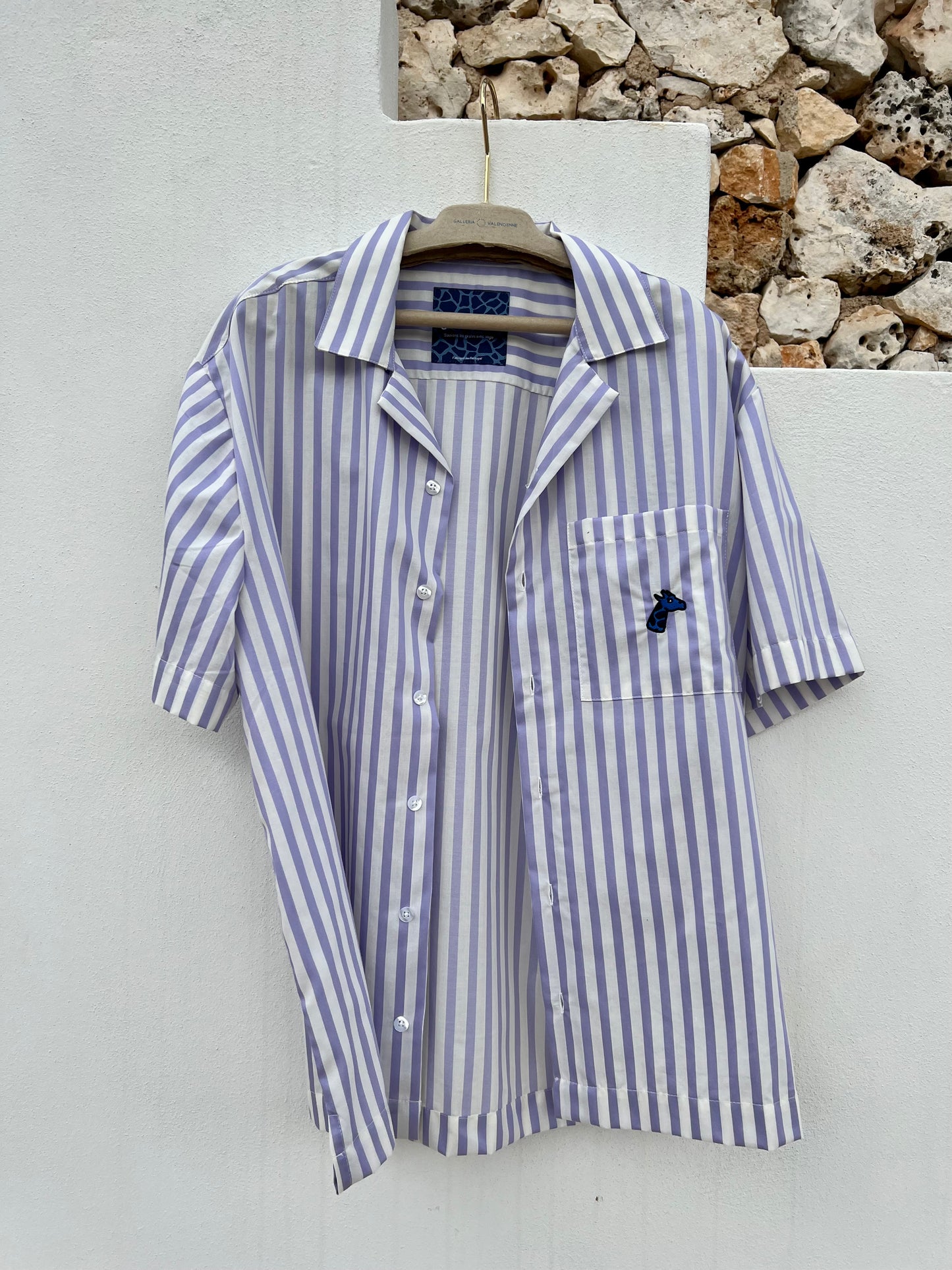 Shirt - Lavande Stripe Unisex