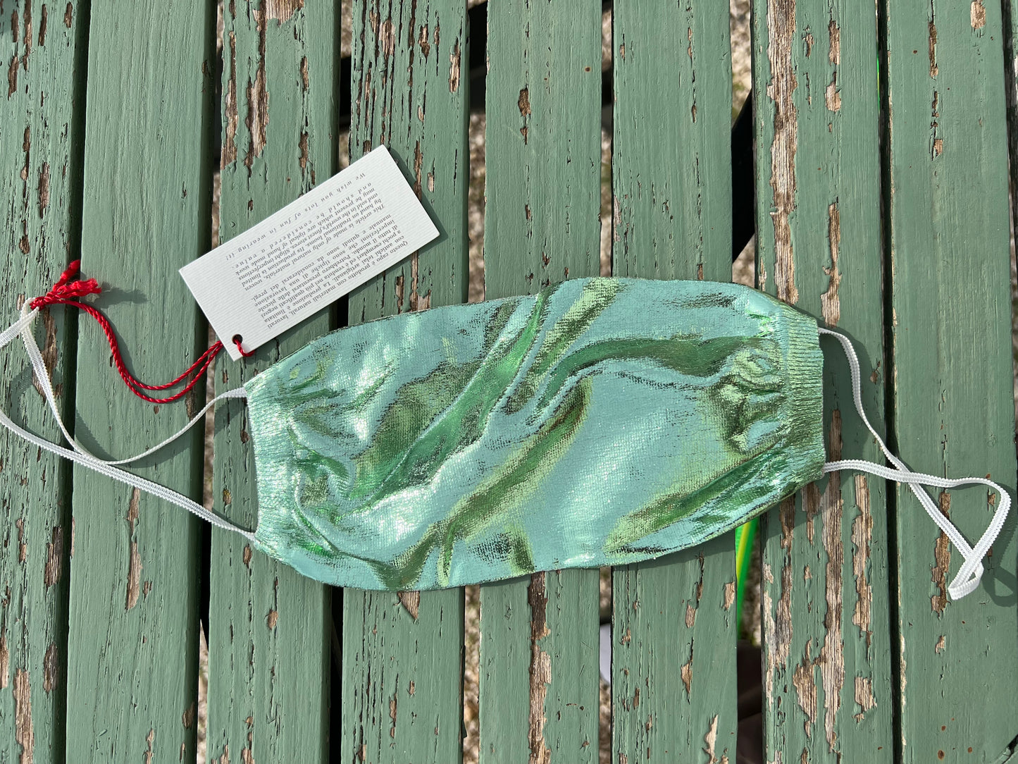 Laminated Mask - Green