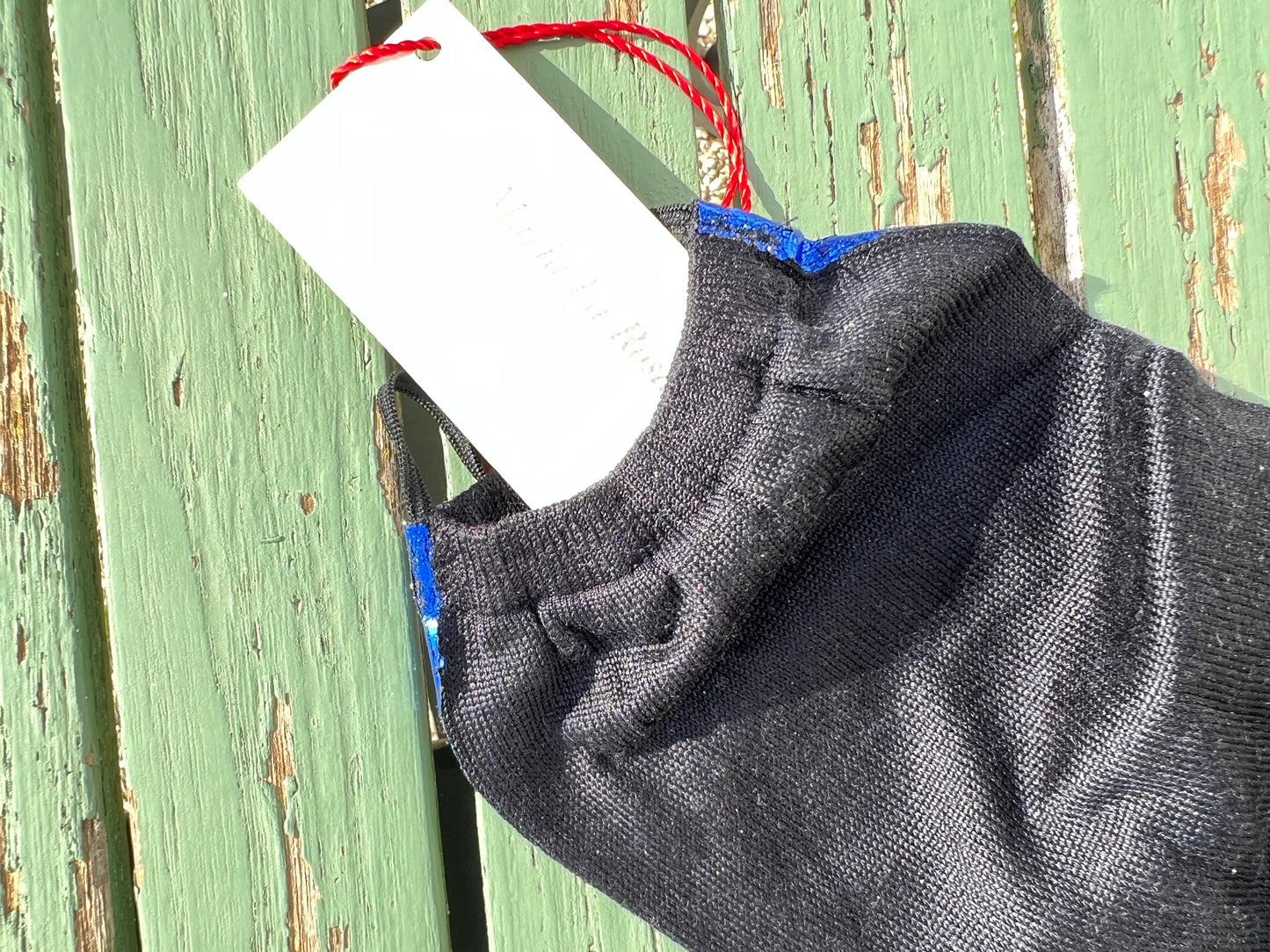 Laminated Mask - Electric Blue