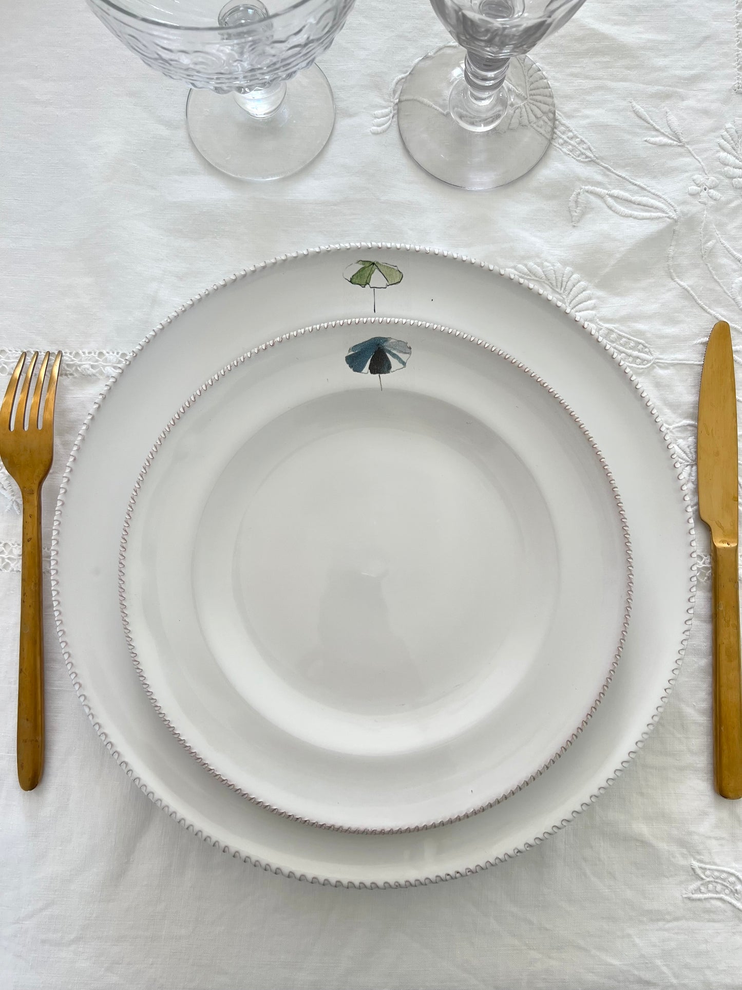 Plate - GV Collection Tableware - Ombrelloni
