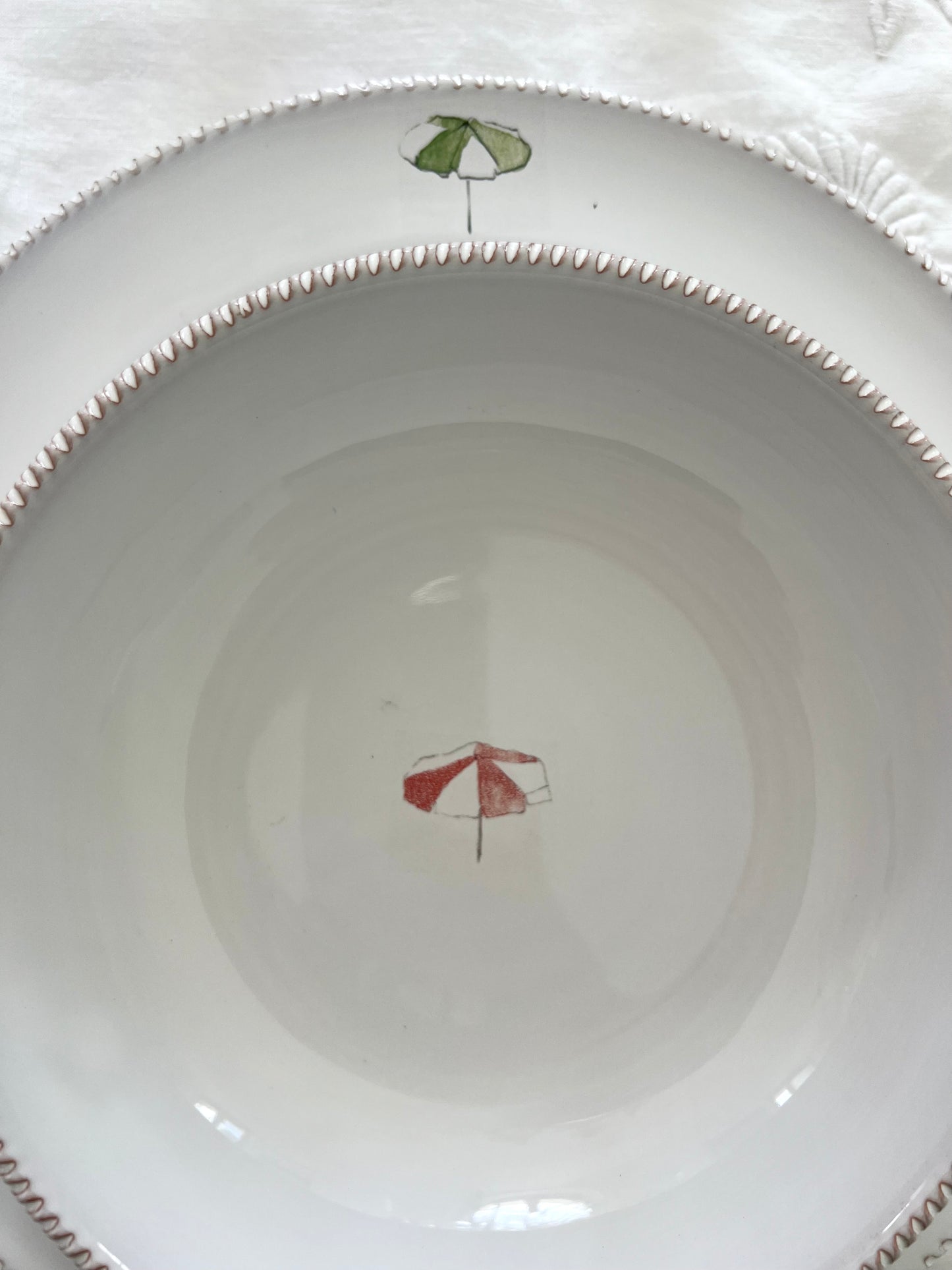 Plate - GV Collection Tableware - Ombrelloni