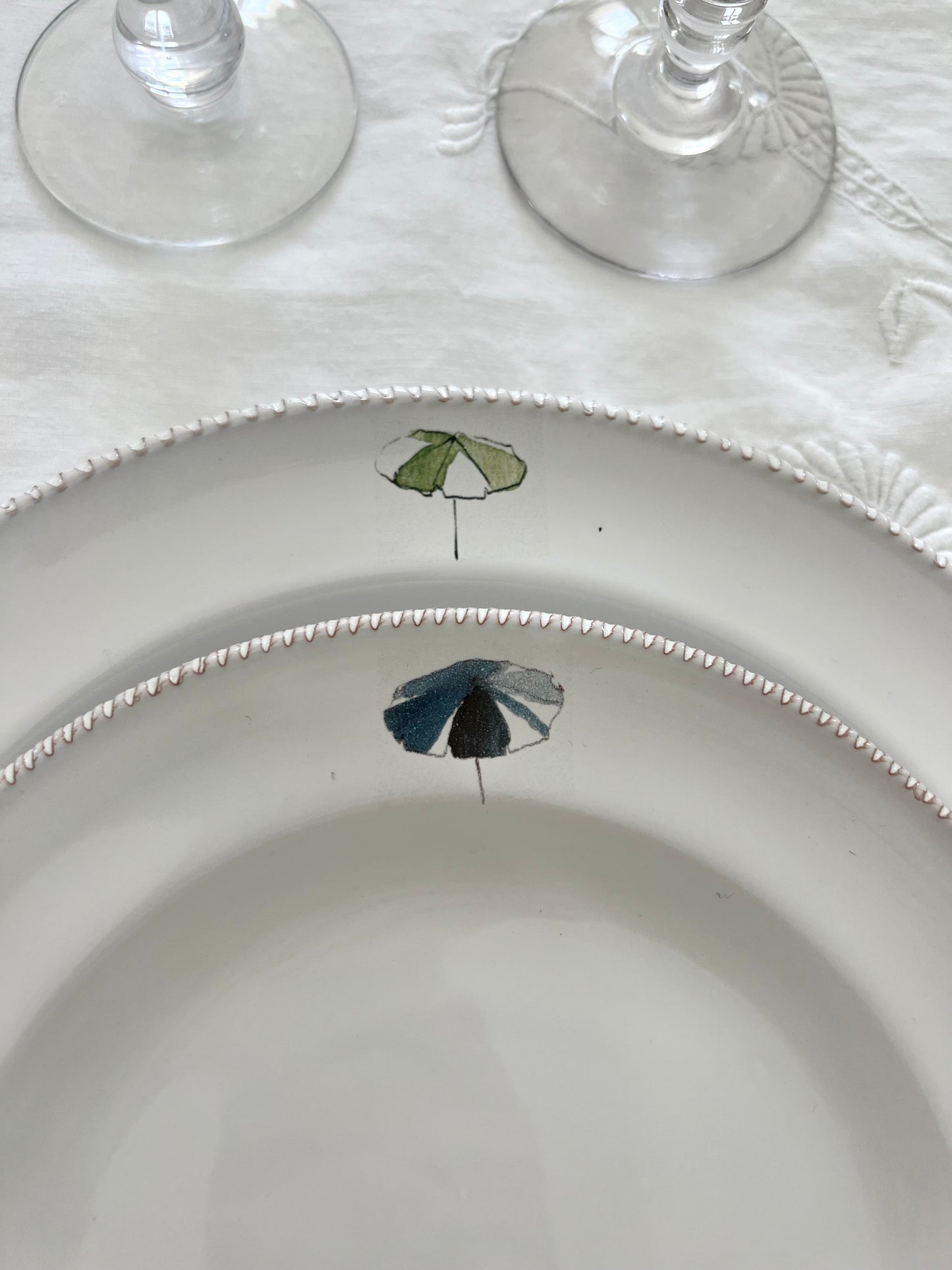 Plate - GV Collection Tableware - Ombrelloni