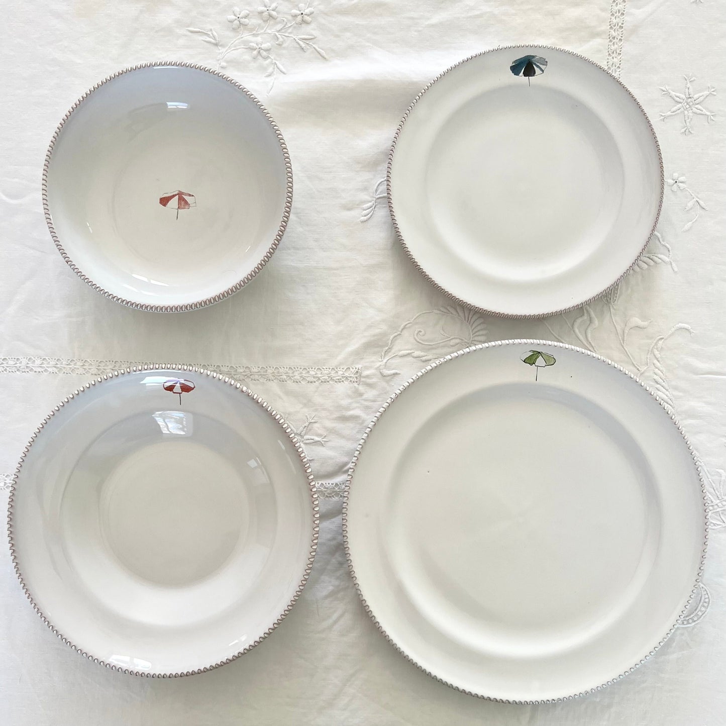 Plate - GV Collection Tableware - Ombrelloni