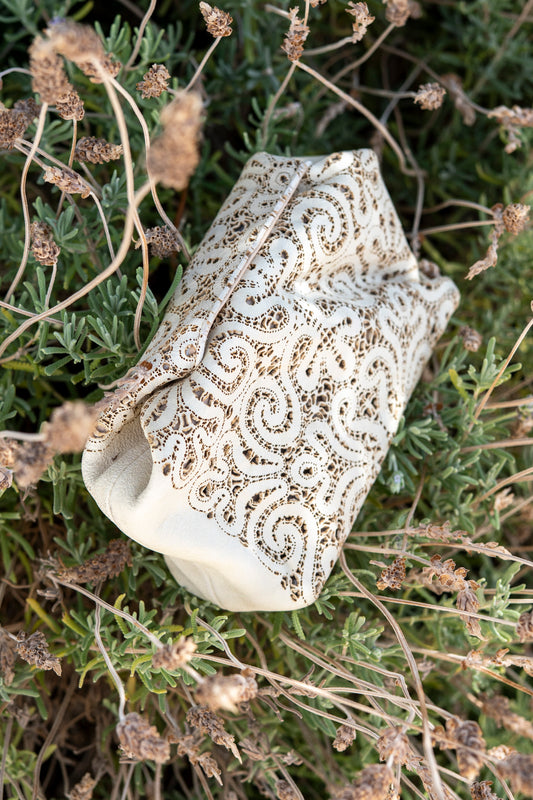 Bag - Perforated Leather Pouch 2