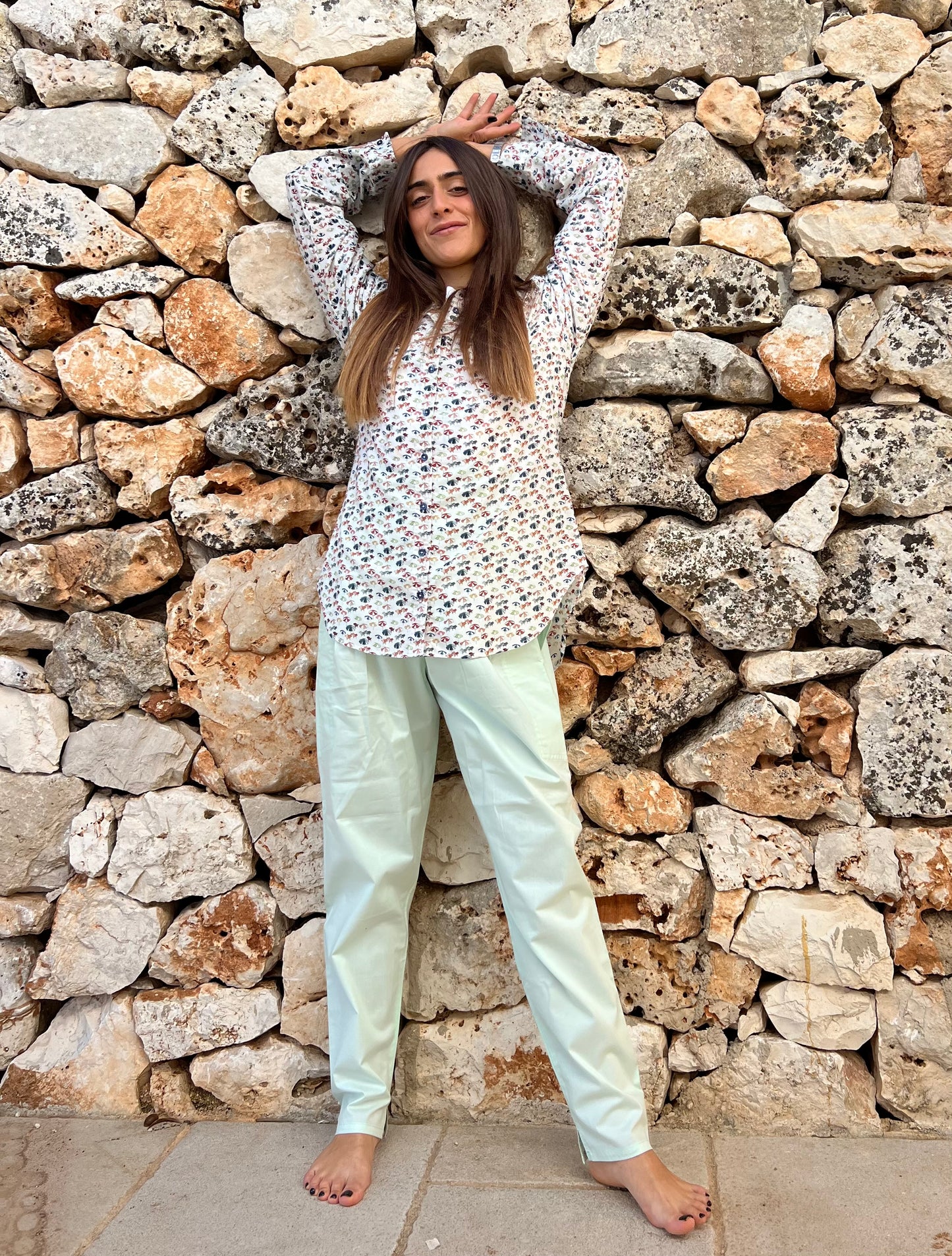 Pajama Women - Shirt - Ombrelloni