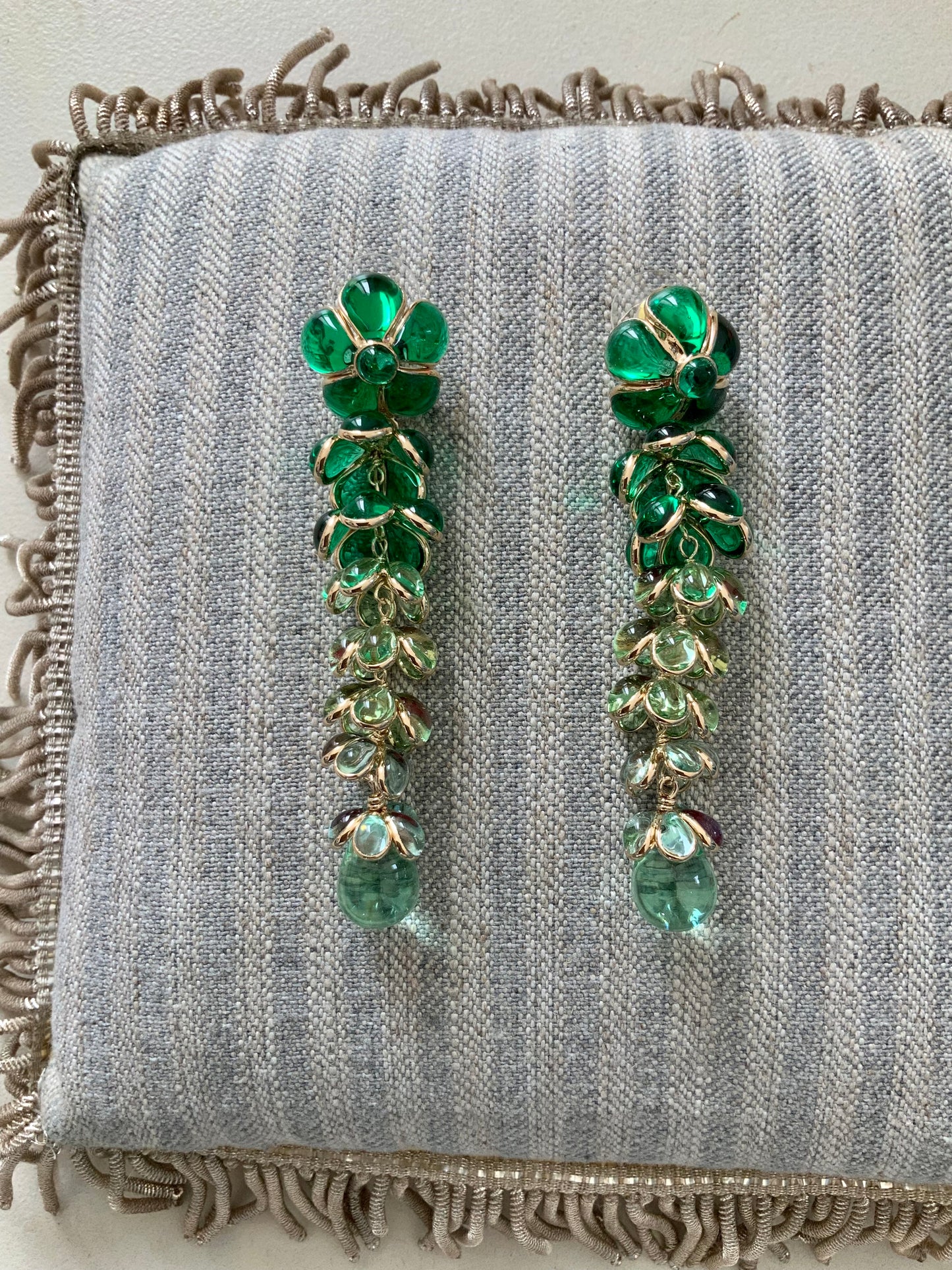 Earrings - Hop green