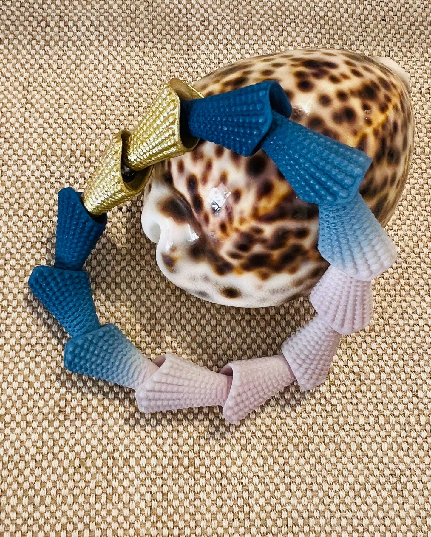 Bracelet -Urchin Navy Lavander