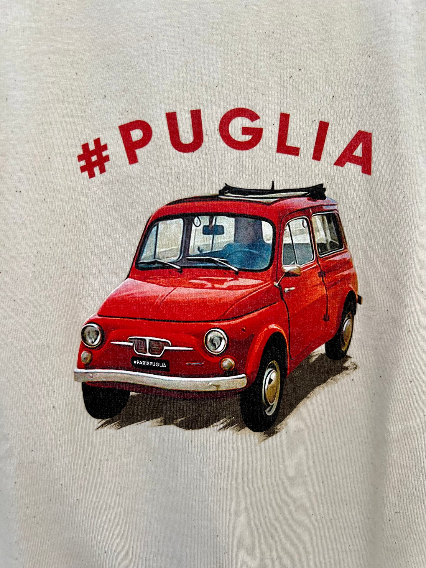 T-shirt - Off-White Classic Red Car