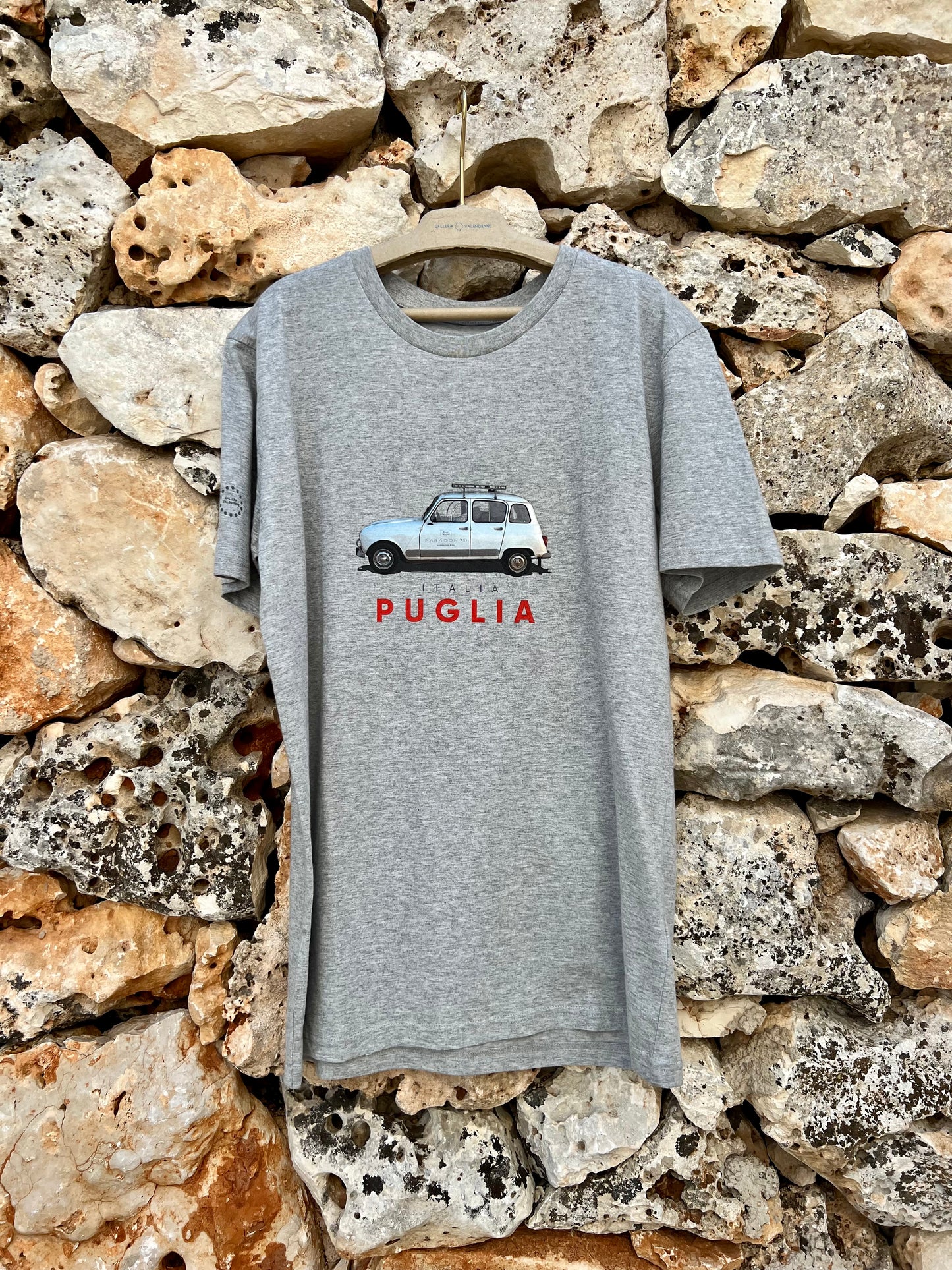 T-shirt - Grey Classic 4 L Car