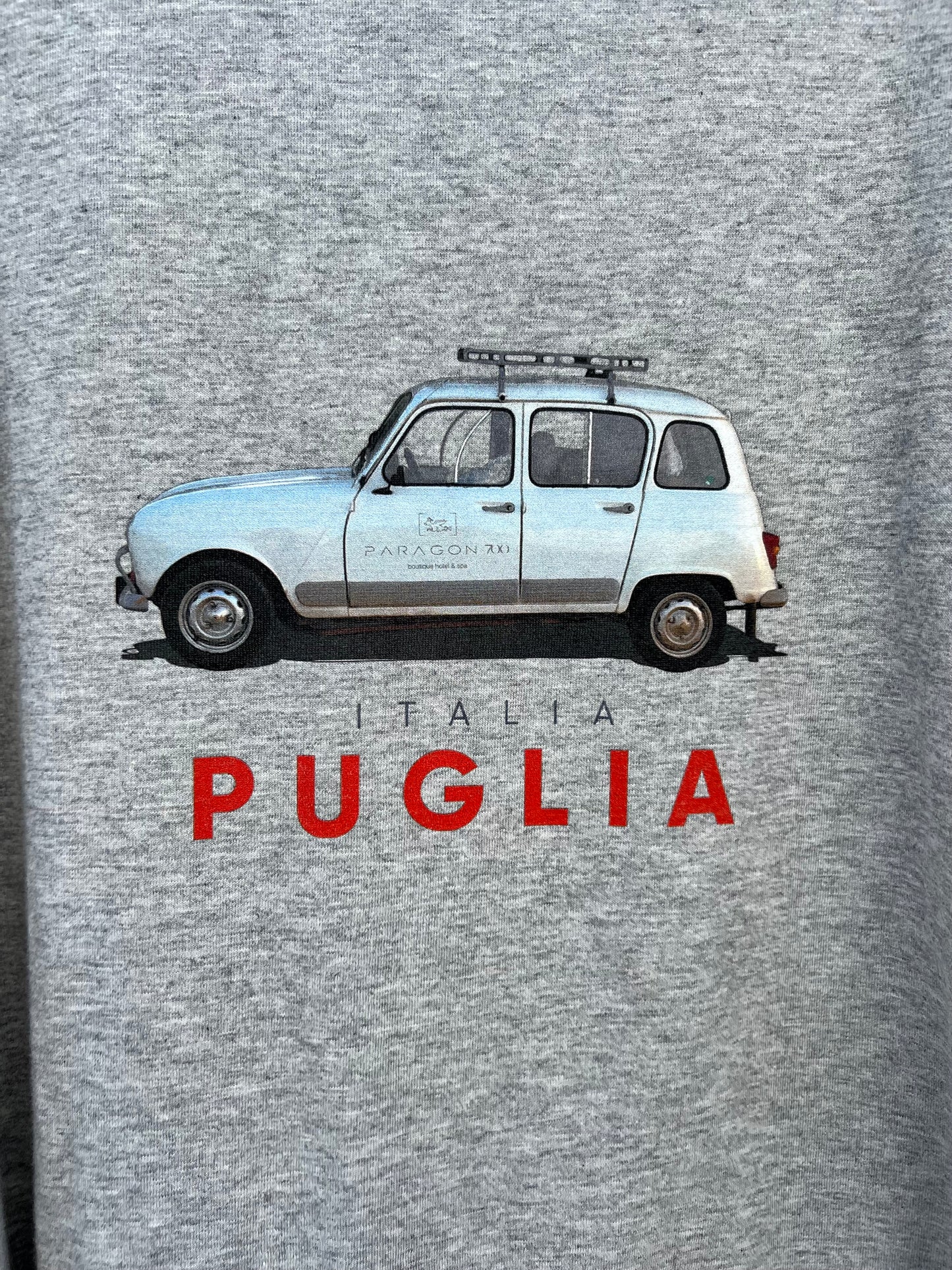 T-shirt - Grey Classic 4 L Car