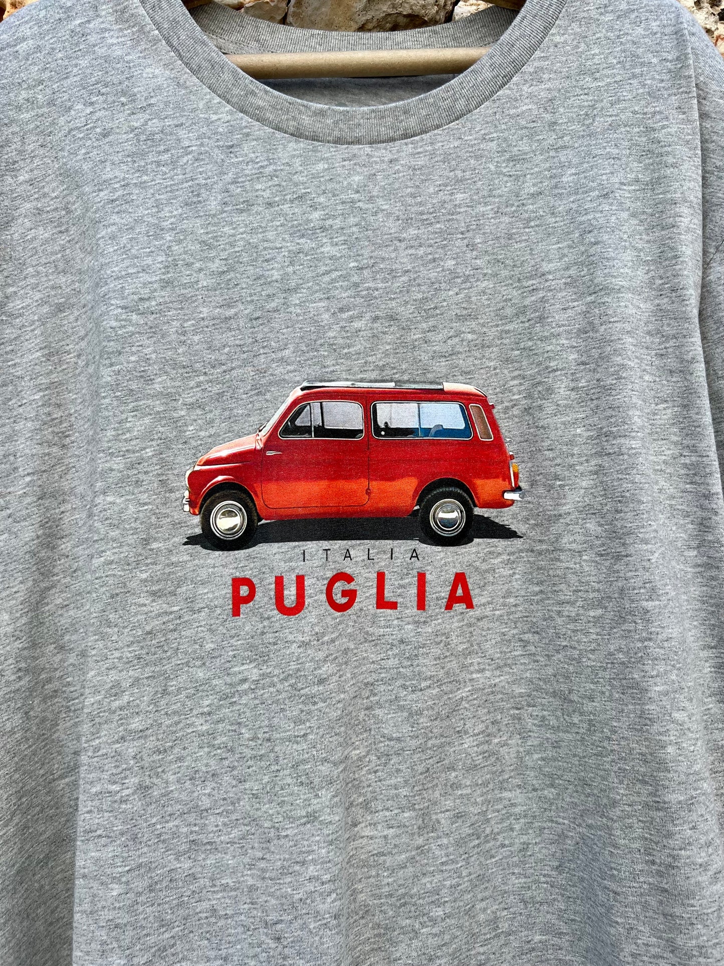 T-shirt - Grey Classic Red Car