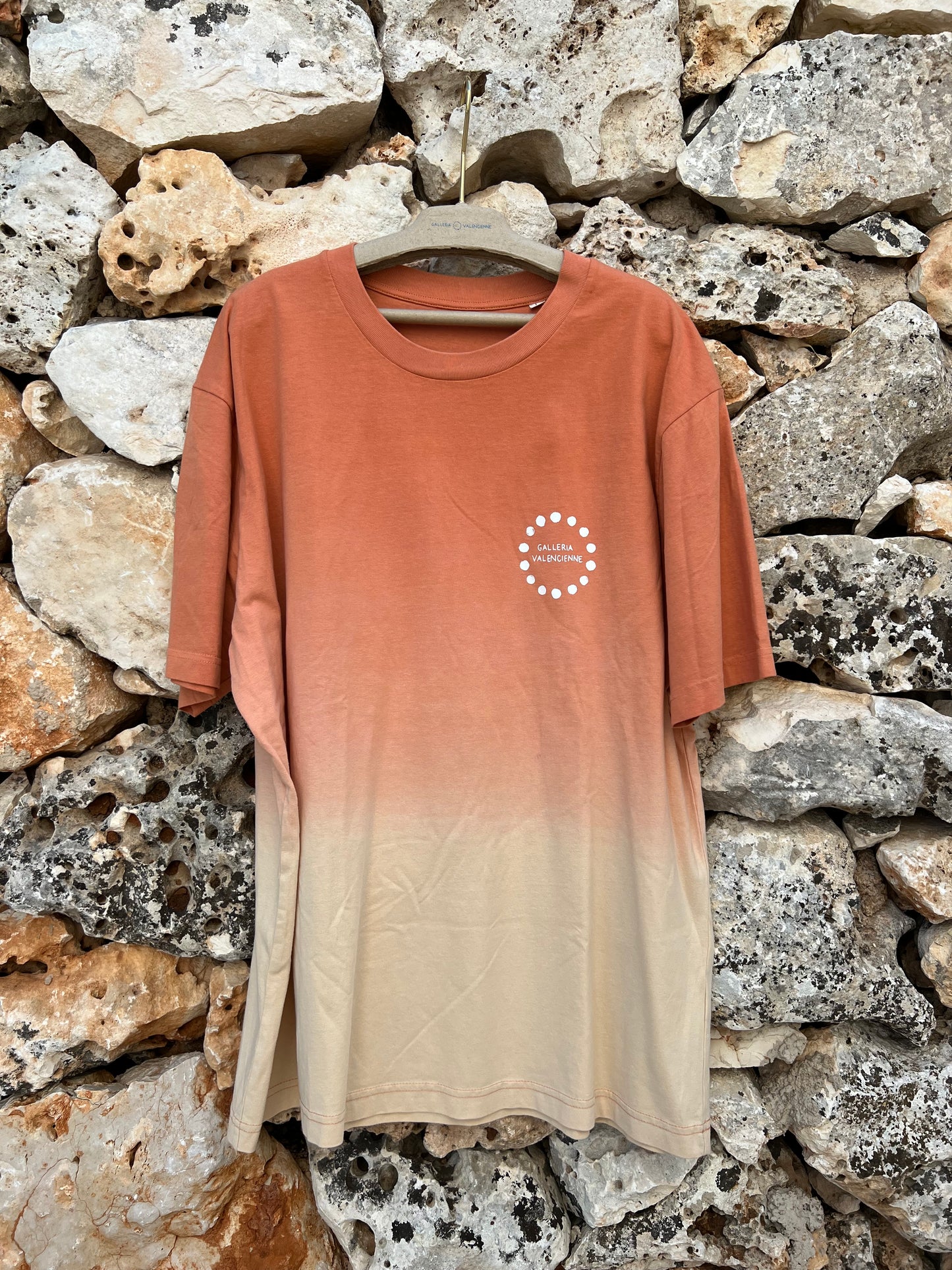 T-shirt - Orange Tie & Dye