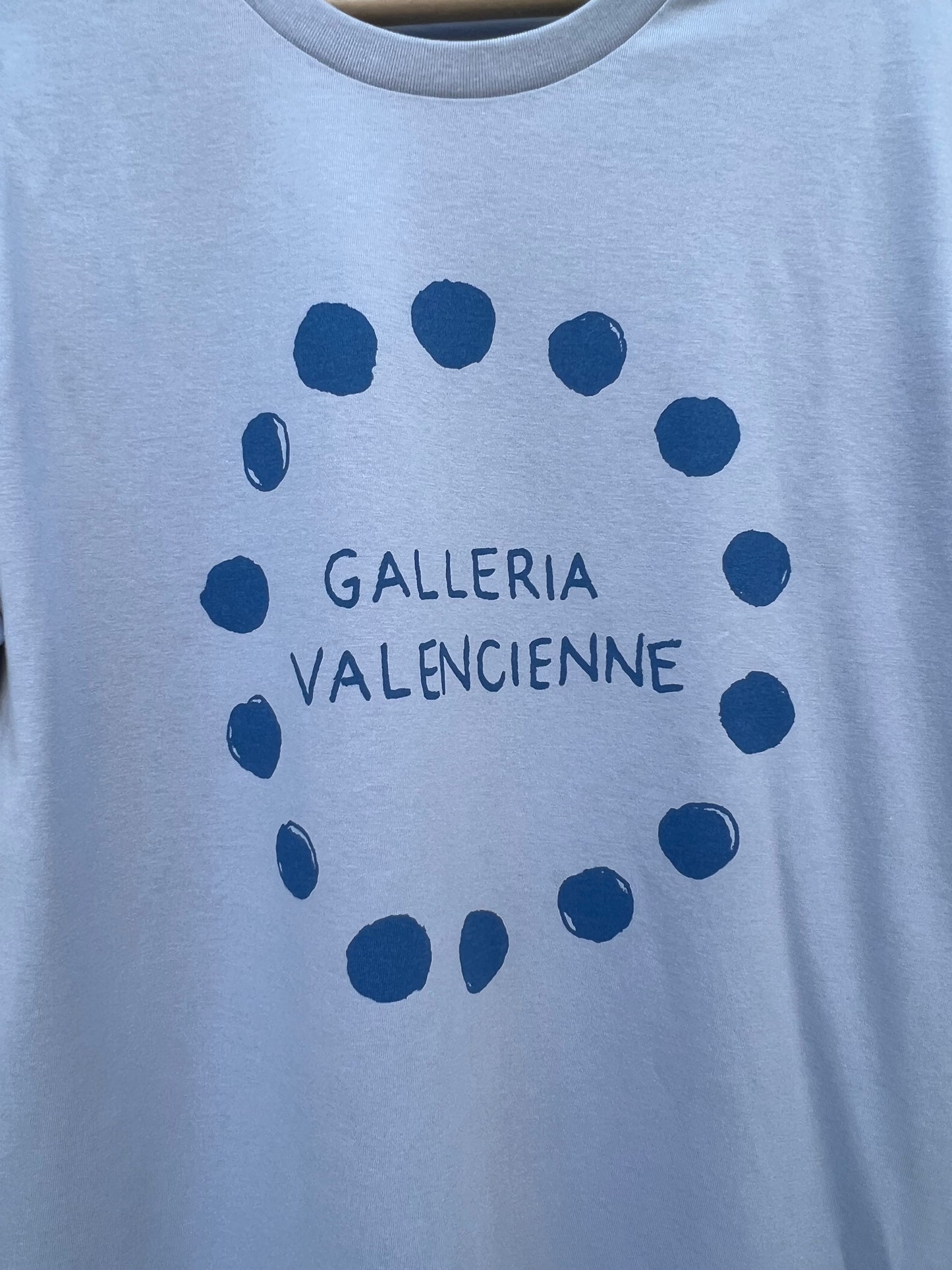 T-shirt - Light Blue Logo Galleria