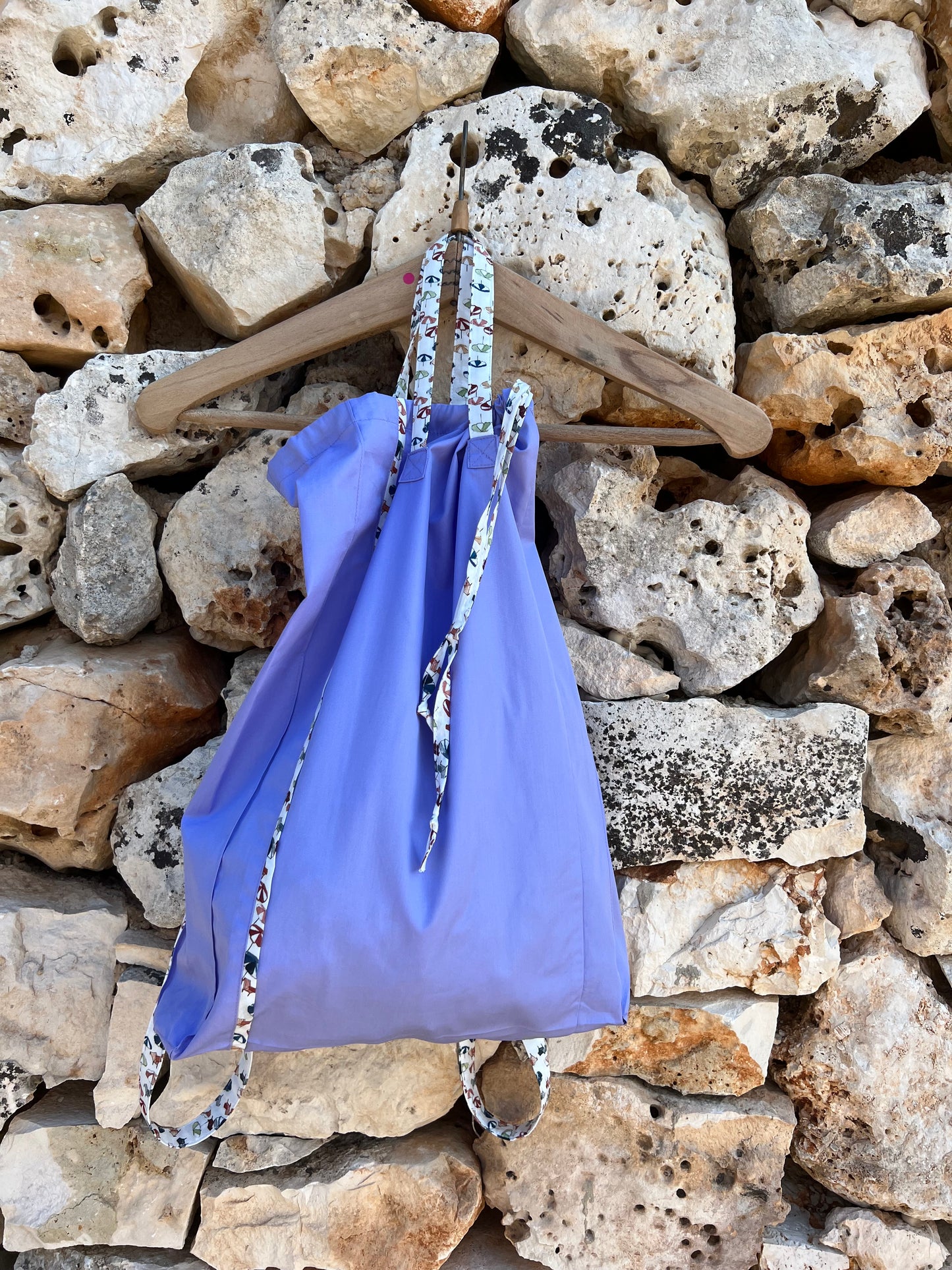 Bag - backpack ombrelloni purple
