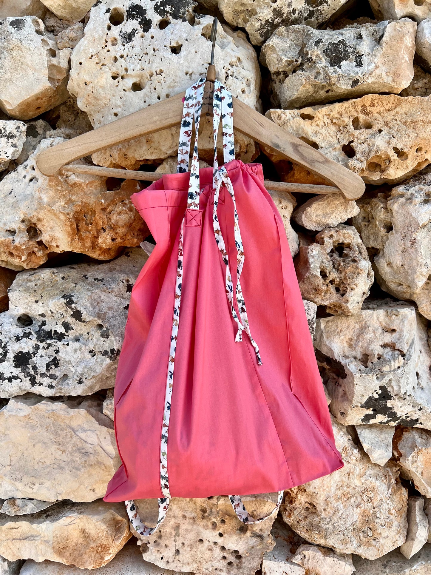 Bag - backpack ombrelloni raspberry