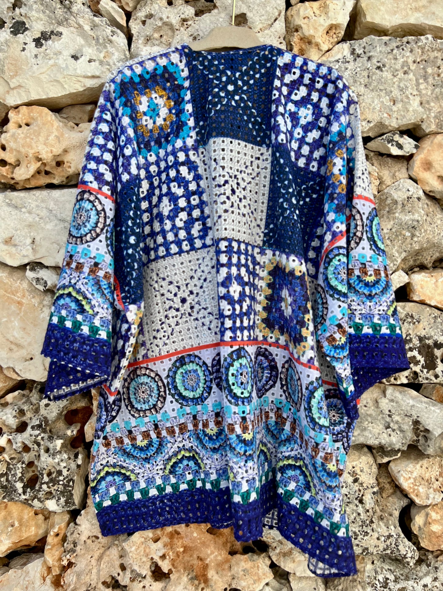 Kimono top - RENEE blue